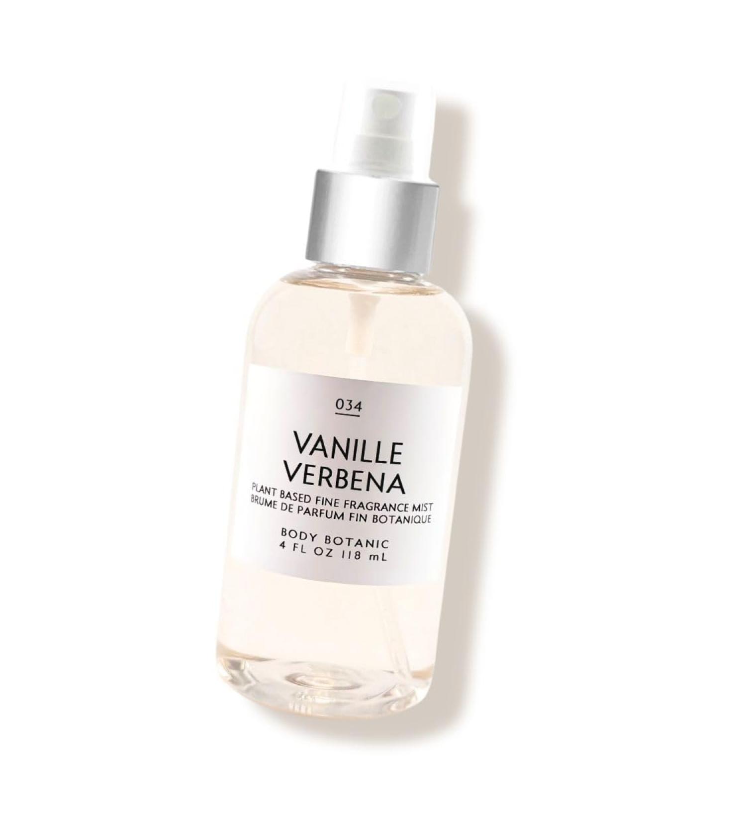 Vanille Verbena Fragrance Mist 4 Fl Oz 118 mL a Beautiful Blend of Verbena Sweet Vanilla Sicilian Lemon Orange Zest Jasmine Heliotrope Amber White Musk and Woods - Buy Online on GoSupps.com