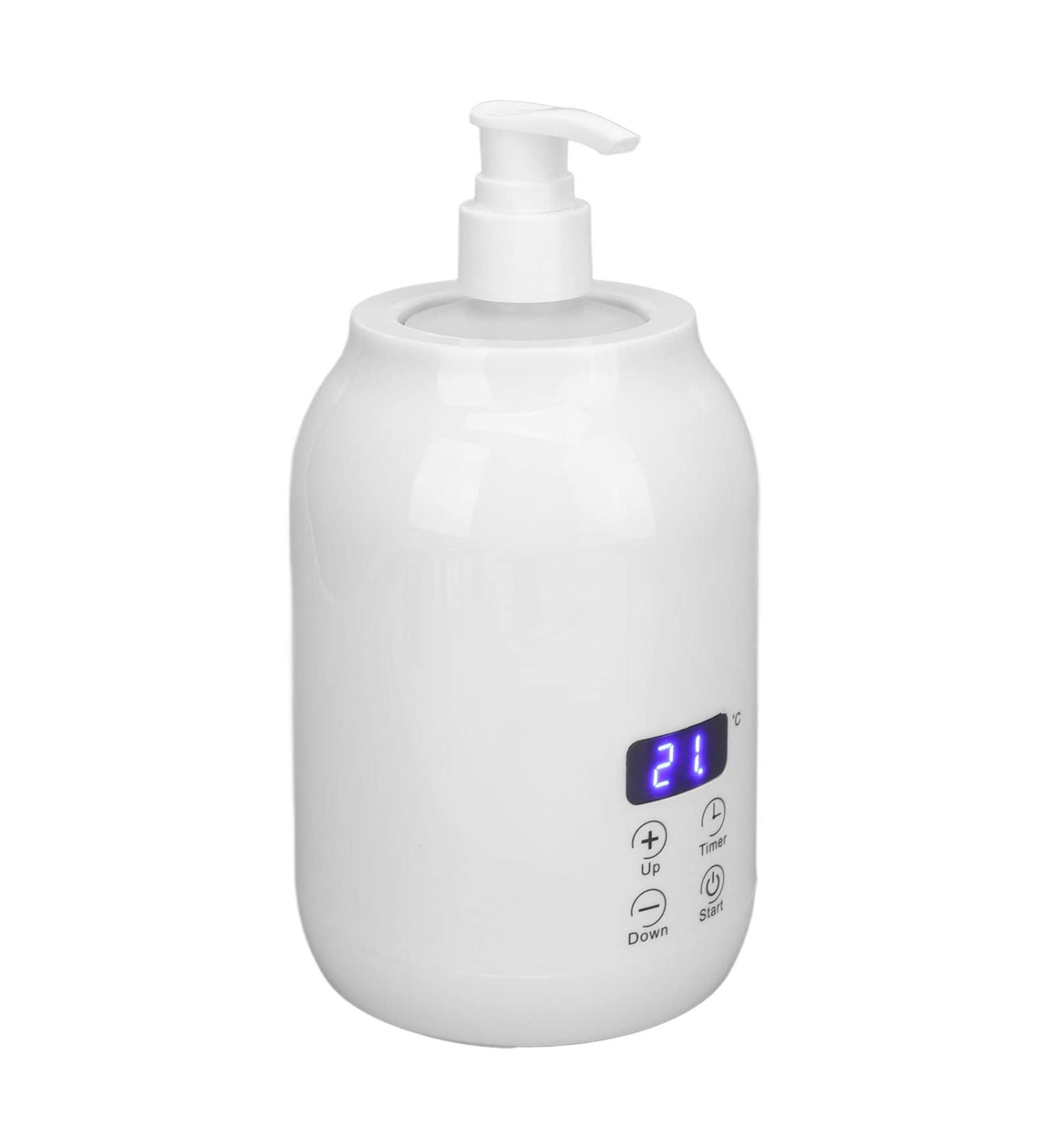 Massage Oil Heater with LED Display & Touch Control - Adjustable Temperature for Essential Oils (EU Plug) - Buy Online on GoSupps.com