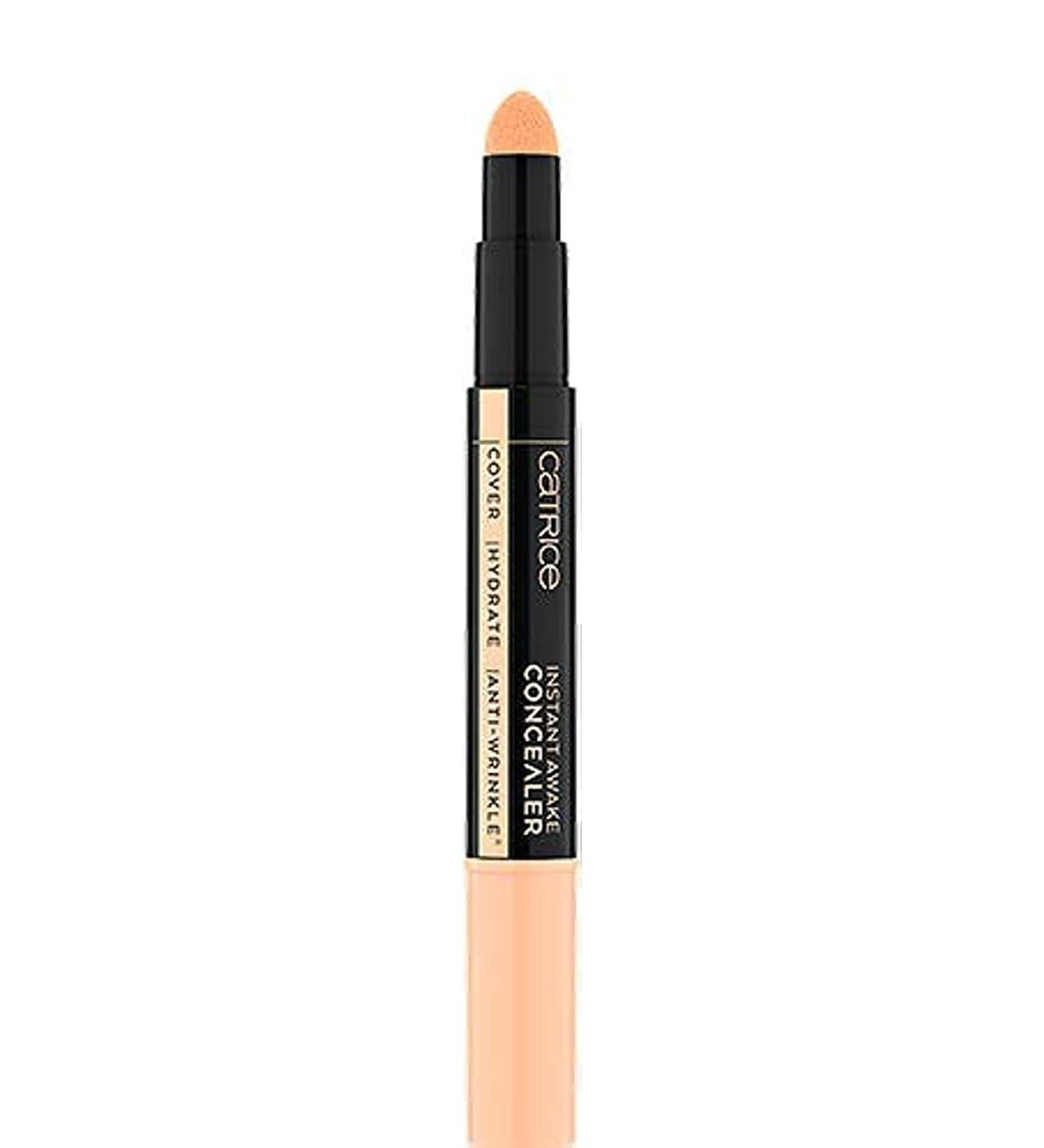 Catrice Instant Awake Concealer 020 Warm Honey - Vegan Anti-Aging Brightening & Long-Lasting | Nourishing & Smoothing for Combination Skin (1.8ml) - Buy Online on GoSupps.com