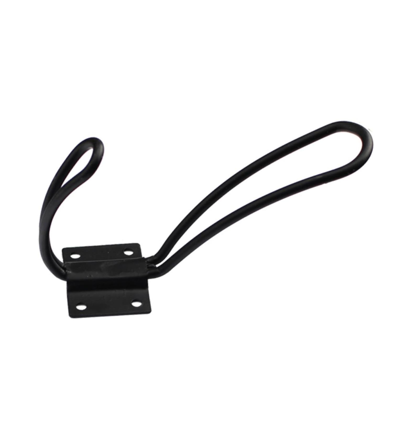 Alipis 10pcs Door Hooks Coat Hanger Wall Rack Robe Hanger Door Rack Hook up Wardrobe Wall Hook medium Black - Buy Online on GoSupps.com