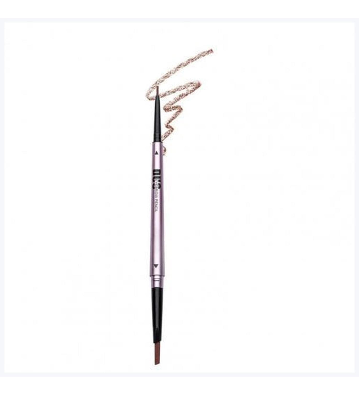 Eyeliner Eyebrow Liner Doublehead Rotating Ultrafine 3D Eyebrow Pencil Portable Waterproof Long Lasting Eyebrow Pen Korean Cosmetics Black Felt EyelinerCoffee - Buy Online on GoSupps.com