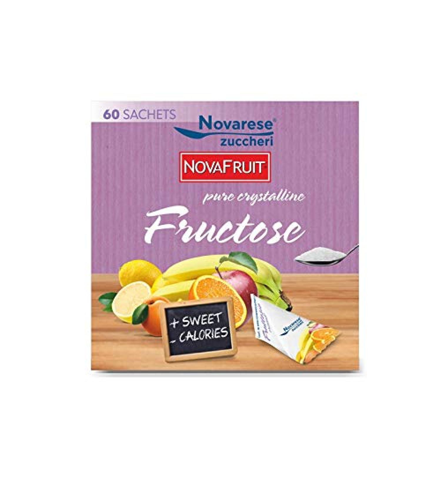 Novarese Zuccheri "Fructose" Pure cystalline 60 sachets per Box - Buy Online on GoSupps.com