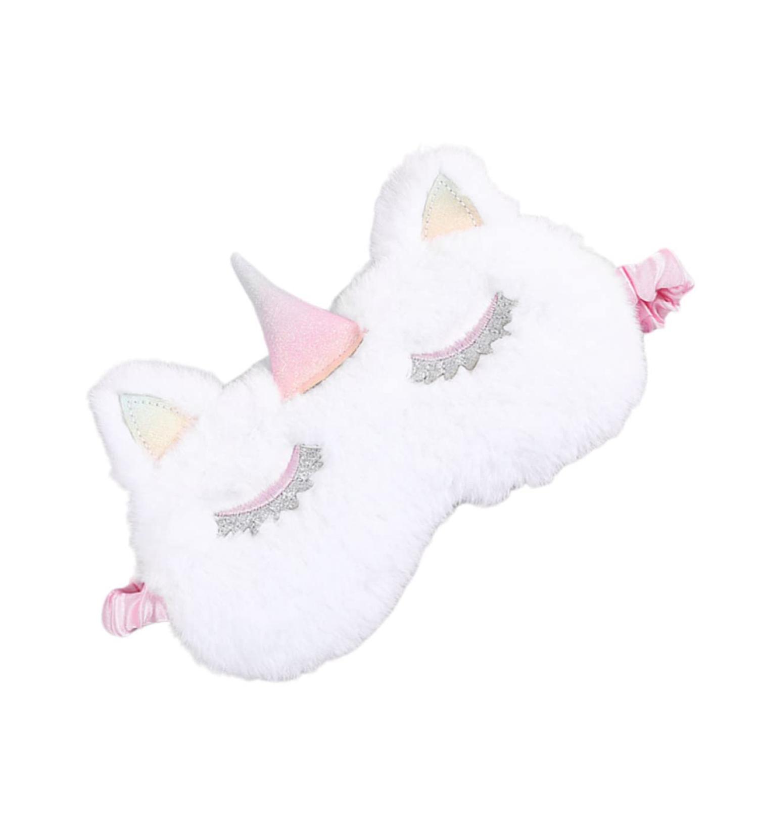 FRCOLOR Trumpet Embroidered White Sleeping Mask - Cute Masquerade Eye Mask for Sleep - 1 Count - Buy Online on GoSupps.com