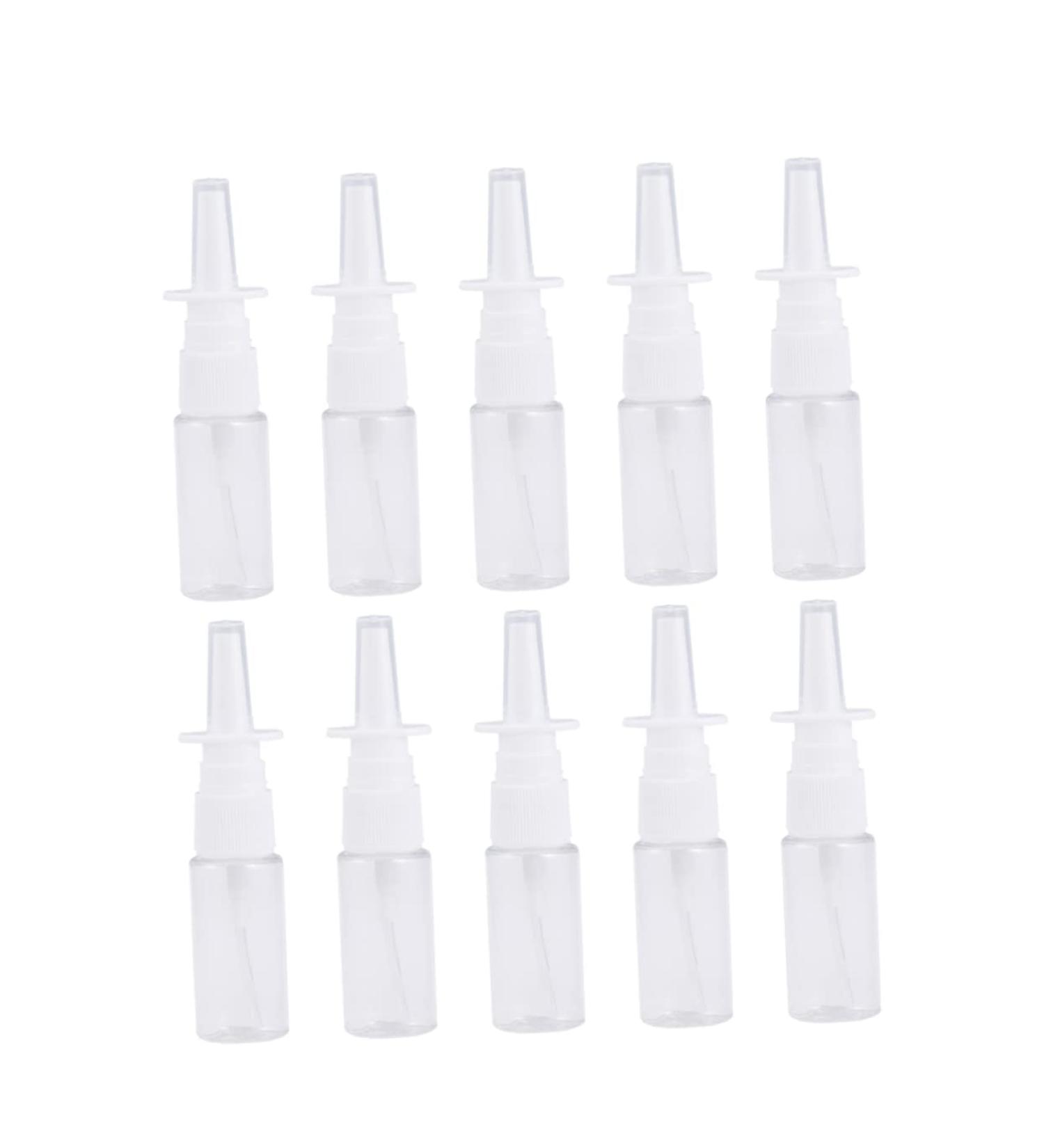 Healeved 20pcs Nasal Mist Spray Bottle Set - Plastic Small Bottle for Nose Relief - Buy Online on GoSupps.com