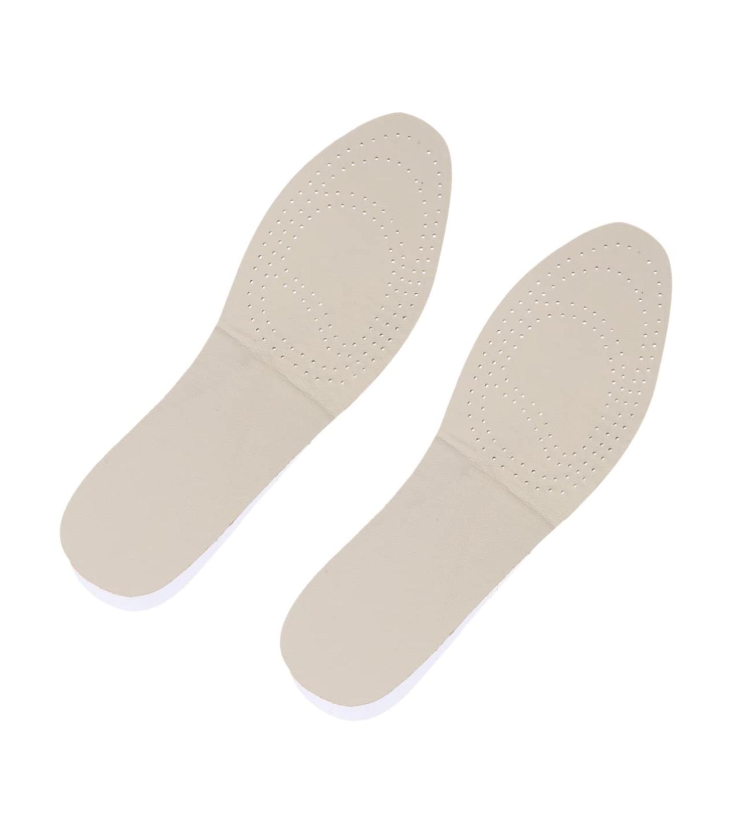 Beaupretty Heightening Insoles | Invisible Heel Lift for Men & Women | Boost Your Height with Comfortable Leather Insoles - Size 5 - Buy Online on GoSupps.com
