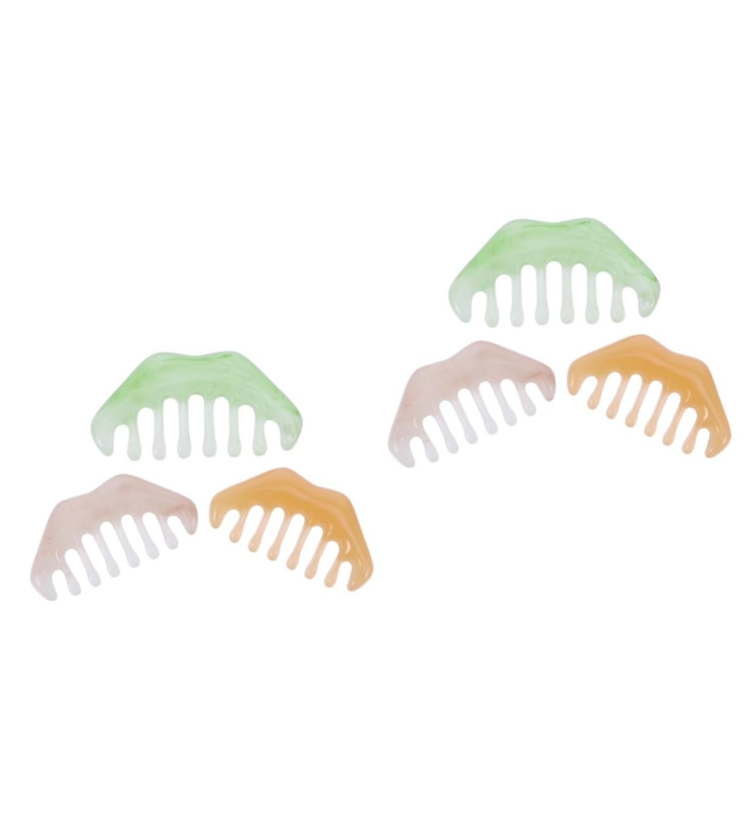 FOMIYES 6-Piece Massage Comb Set | Promote Relaxation & Hair Health | Perfect for Sensitive Scalp - Buy Online on GoSupps.com