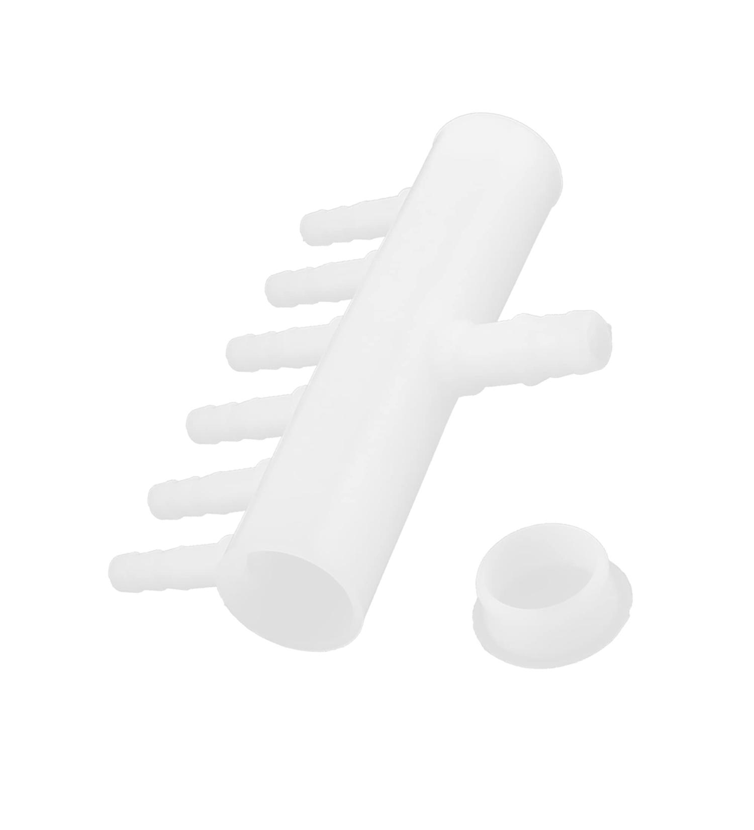 ABSOPRO 6 Outlet Pond Pump Distributor Air Divider Valve - Replacement Plastic White for Optimal Performance - Buy Online on GoSupps.com