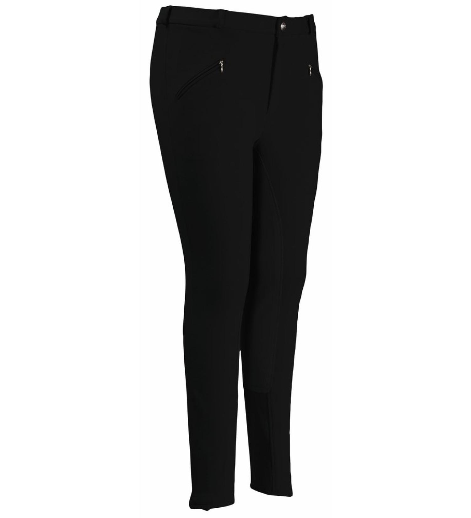 TuffRider Men's Regular Cotton Full Seat Breech 36 Black