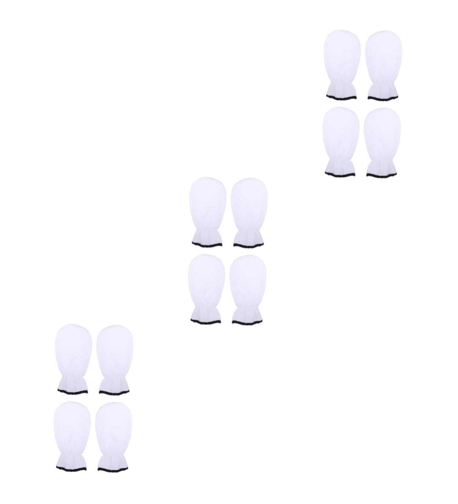 minkissy 6 Pairs Maintenance Care Gloves Paraffin Bath Insulated Mitts Paraffin Thermal Treatment Gloves Paraffin Gloves Paraffin Wax Booties Moisturizing Miss Polyester Cotton Gloves White - Buy Online on GoSupps.com