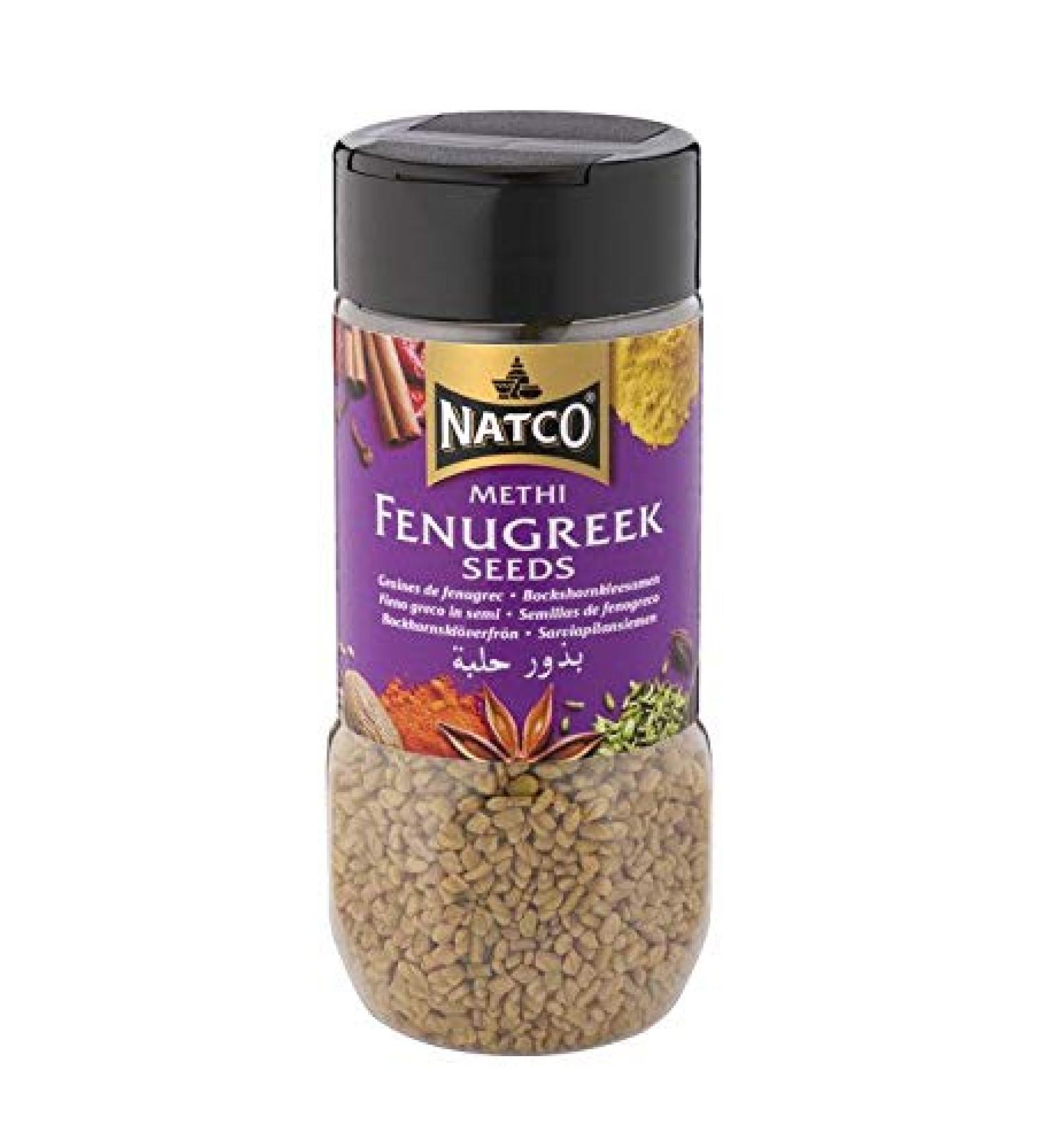 Natco - Graines de Fenugrec (Methi) - 100 g - Lot de 3
