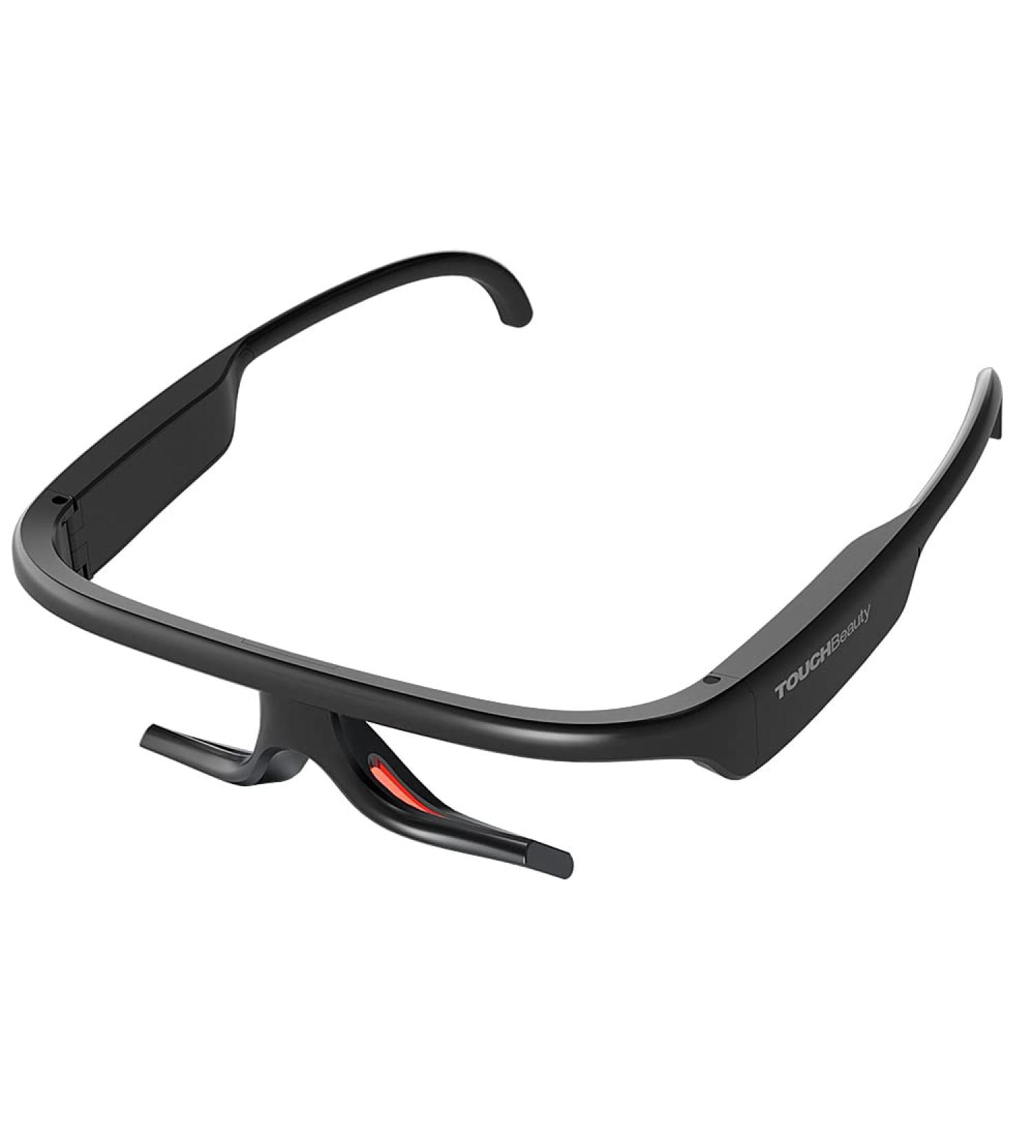 Touch Beauty Light Therapy Glasses AG-2146B - 2-in-1 Sleep & Energy Boost with Green/Red Light | Includes Travel Case - Buy Online on GoSupps.com