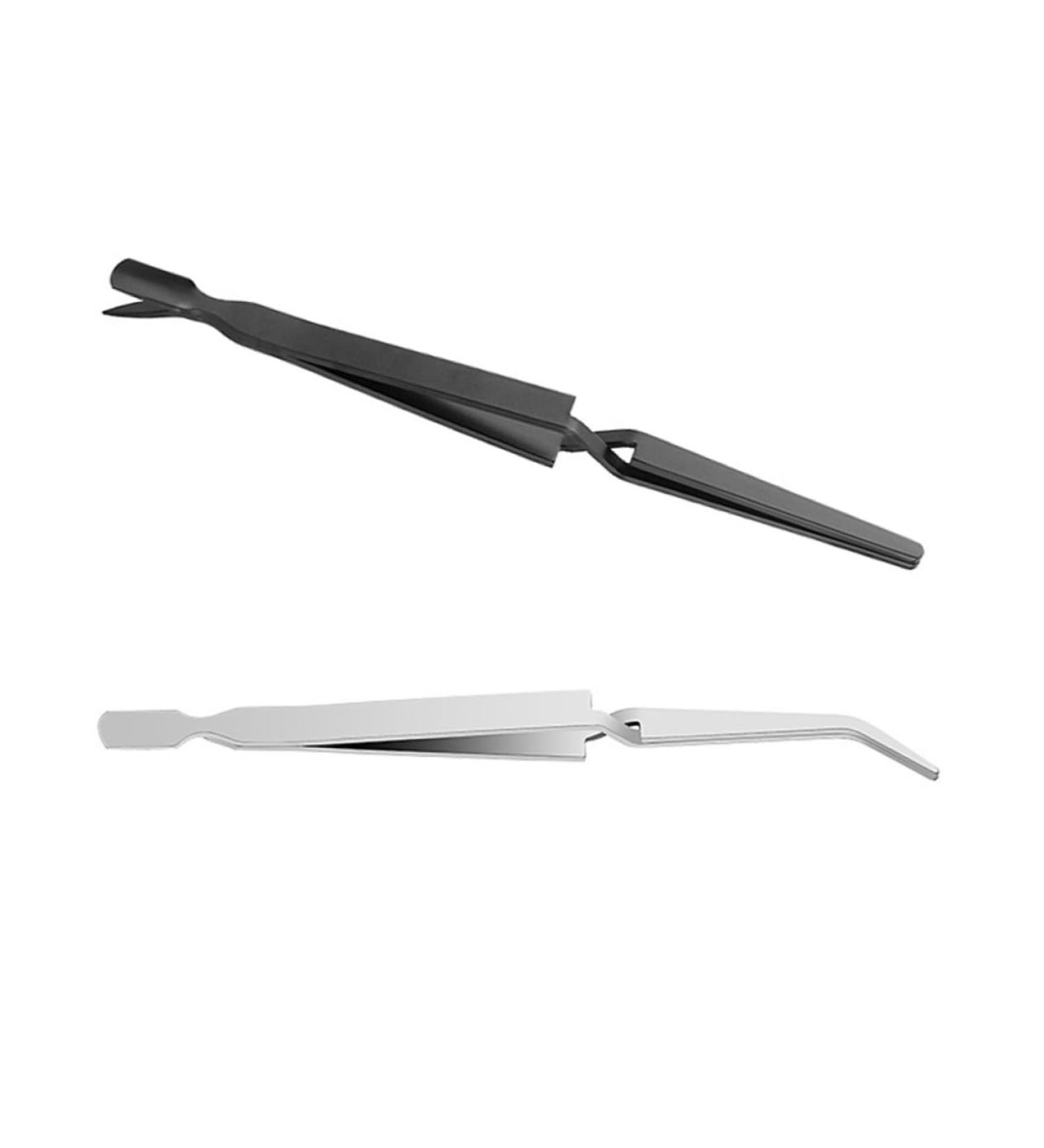 minkissy 1pc Nail Art Nail Art Clip Nail Pincher Professional Nail Nail Tool Clamp Shaping 17*0.9cm Silver - Buy Online on GoSupps.com