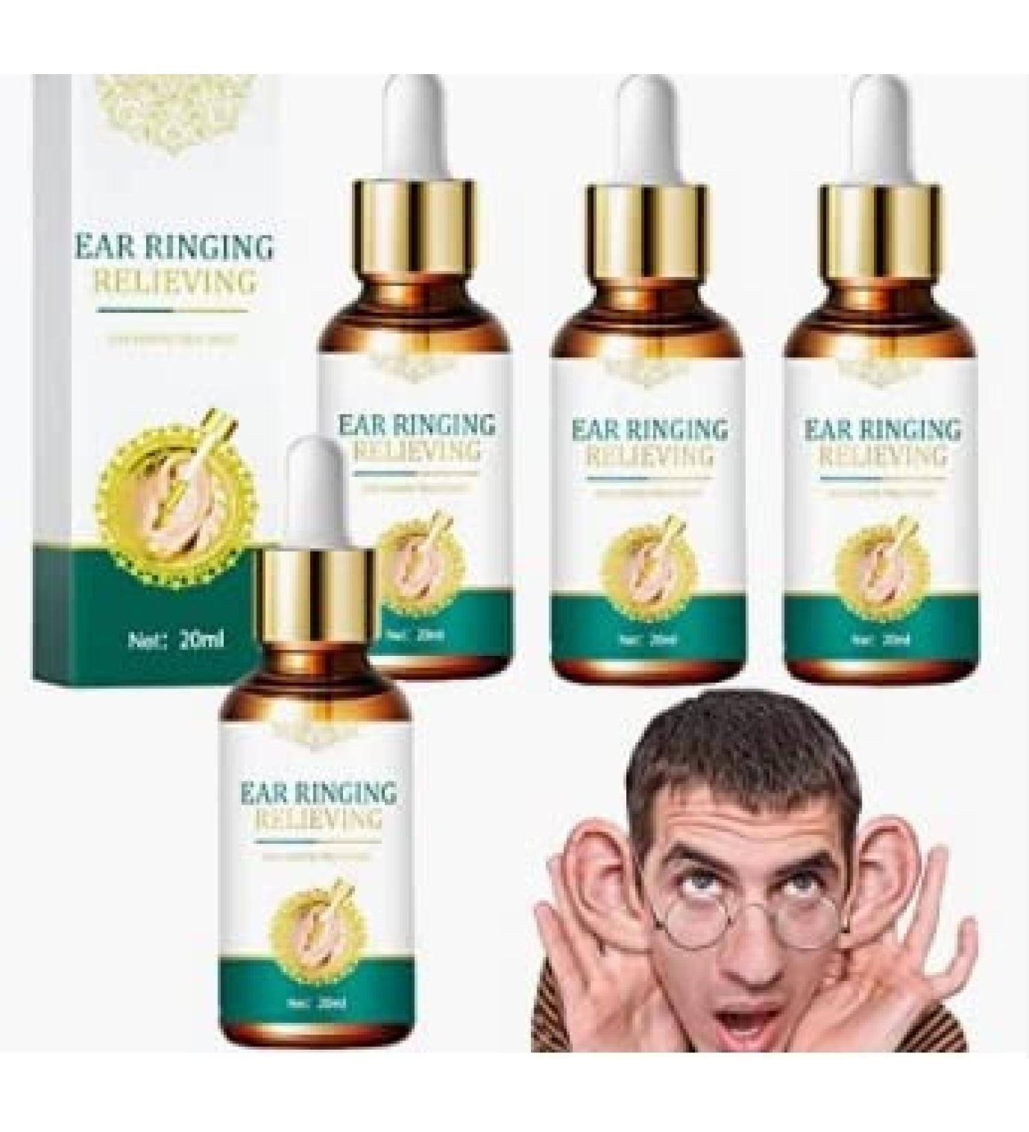 FOIDL Tinniclear Ear Drops - Natural Organic Herbal Tinnitus Relief - 4pcs 20ml - Buy Online on GoSupps.com