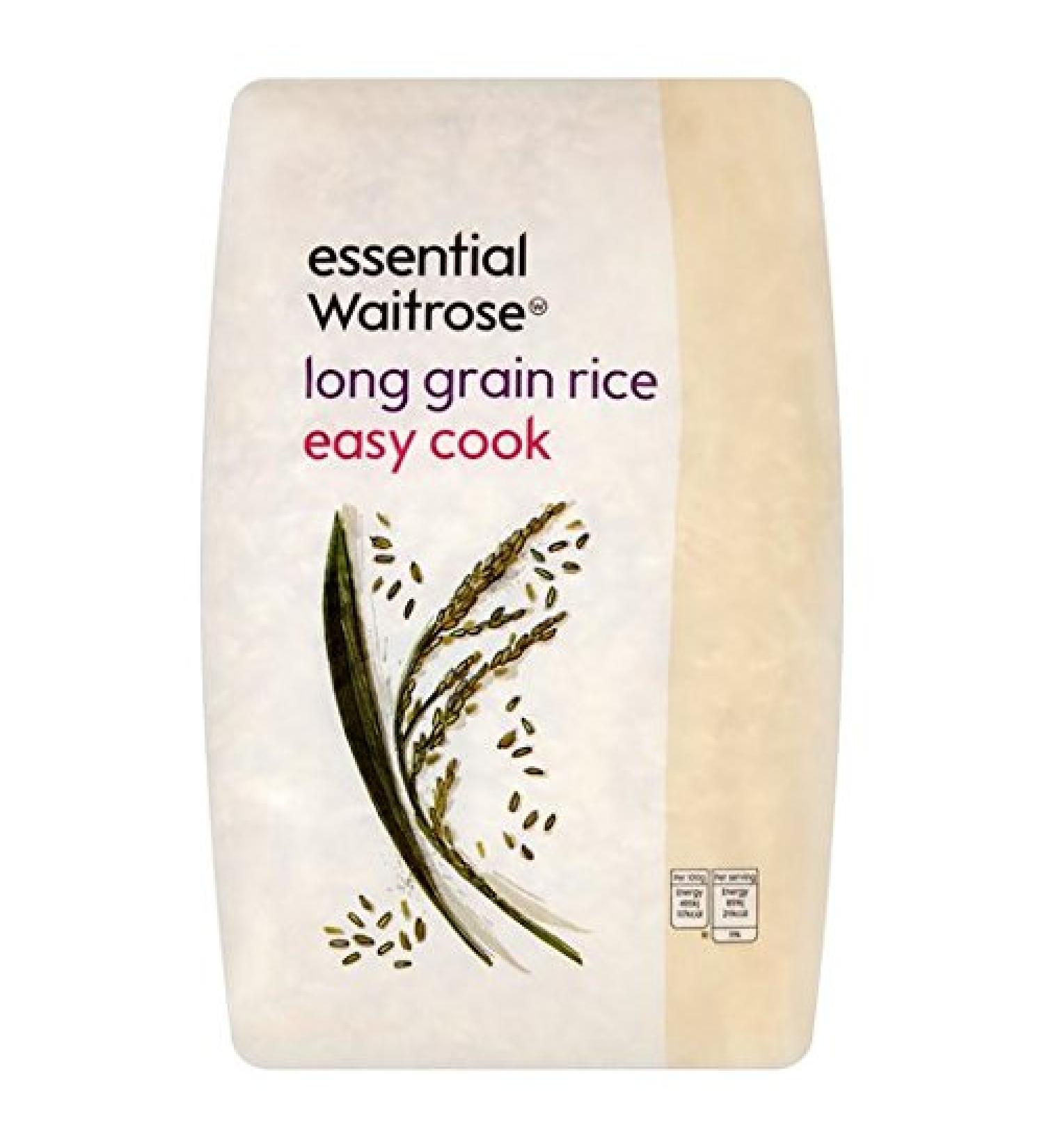 Waitrose Essential Waitrose Easy Cook Long Grain Rice 2kg