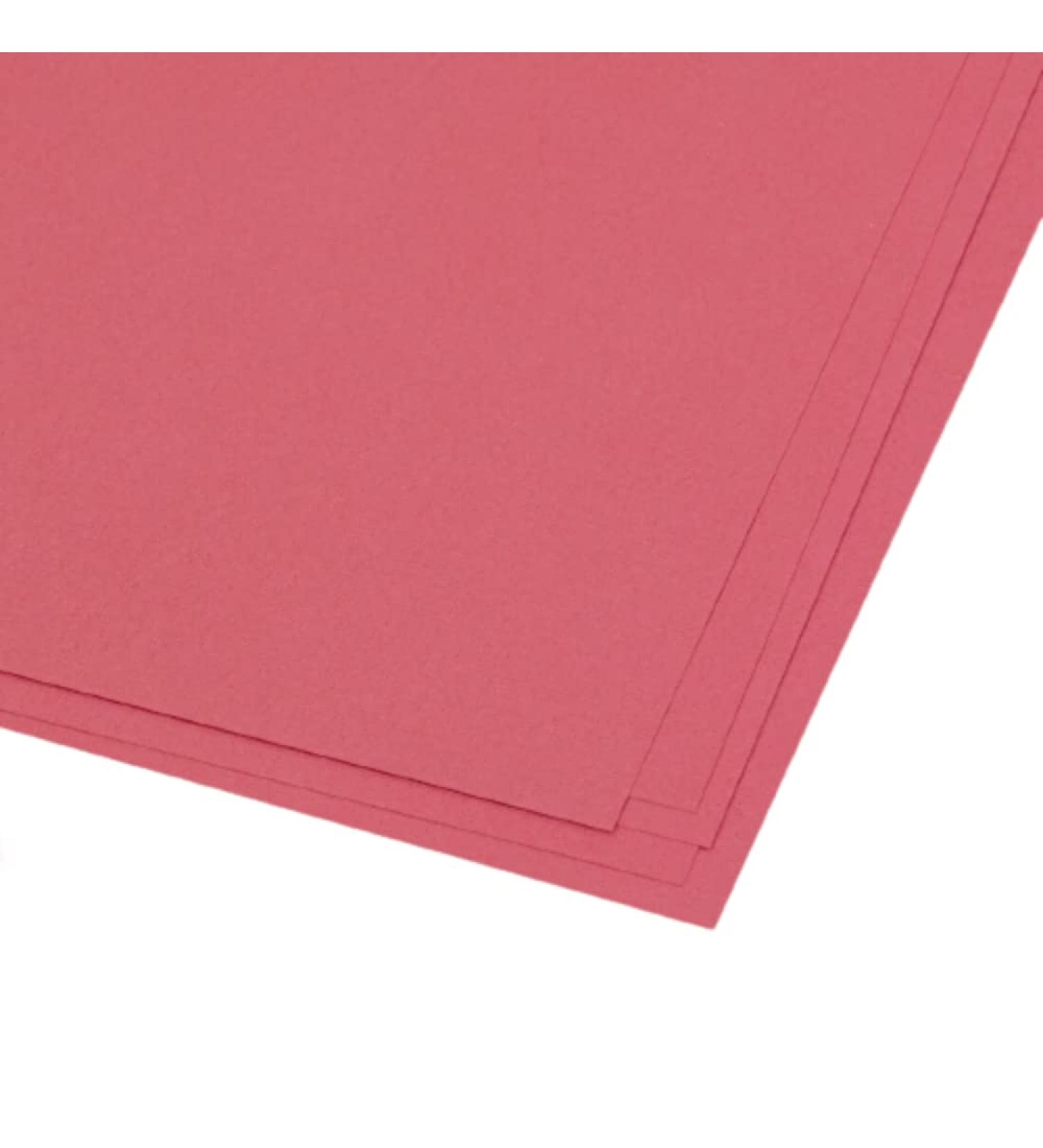 Craftelier Set of 5 Pink Textured Canvas Boxes 30x30 cm - Chewing Gum Pink - Buy Online on GoSupps.com