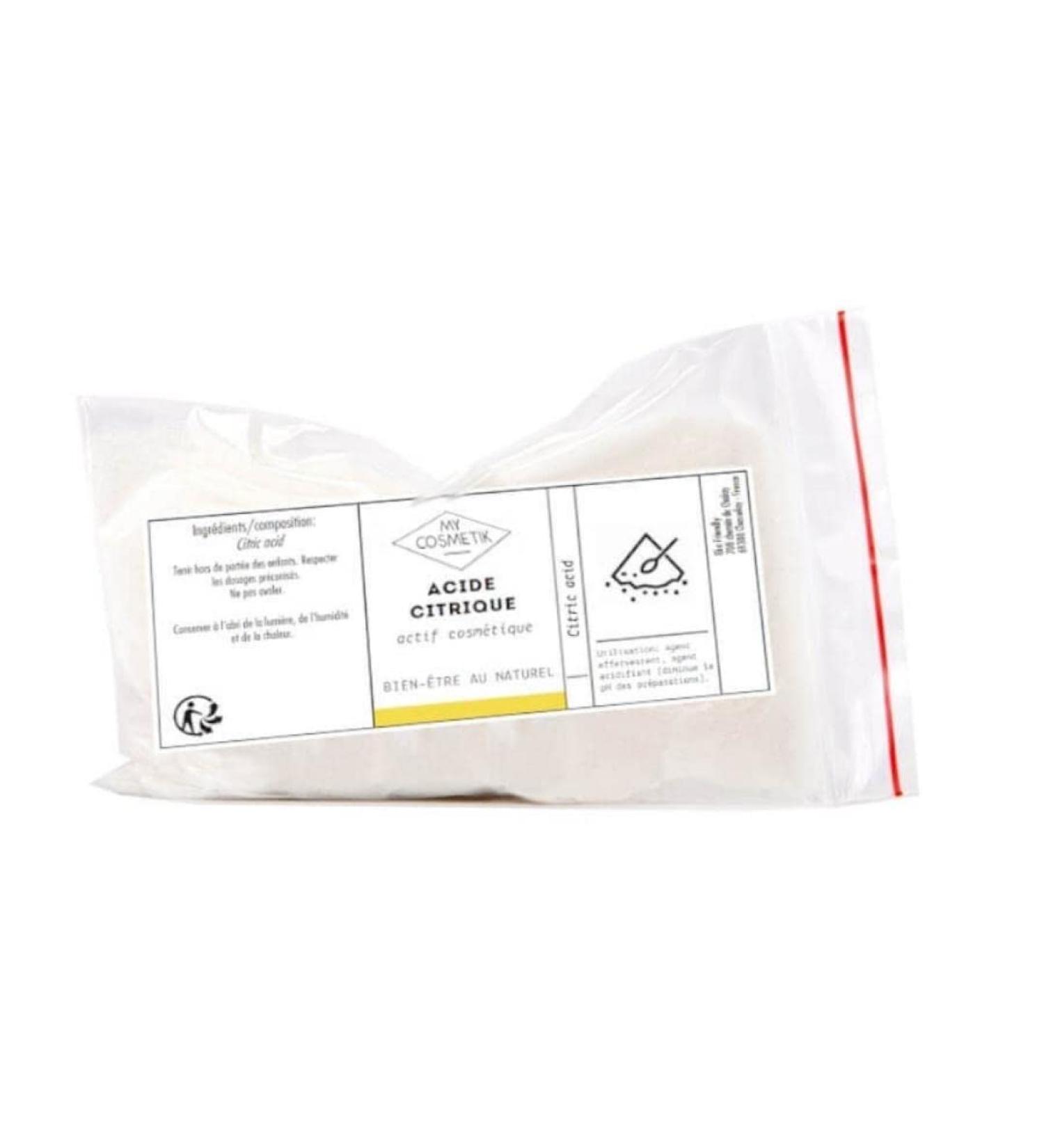 MY COSMETIK Citric Acid 100 plant based pH adjustment All skin types Made in France 50 g - Buy Online on GoSupps.com