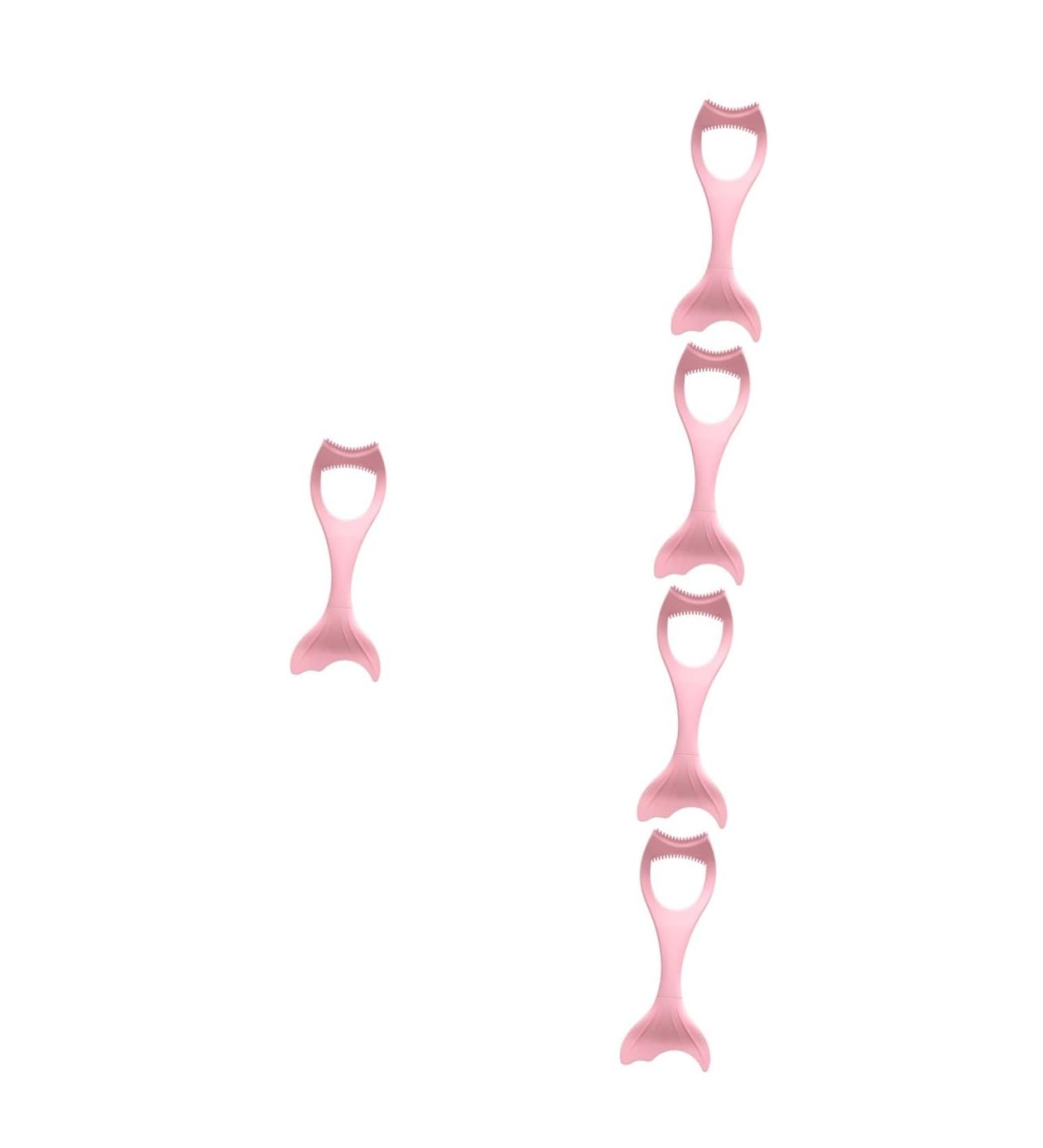 POPETPOP 5pi ces Outil De Maquillage Multifonction Silicone Pour Eyeliner Aide Pratique Pour Maquillage Des Yeux Pochoir R utilisable Pour Mascara Et Ombre Paupi res Pour D butants 15X5.7CMx5pcs rosex5pcs - Buy Online on GoSupps.com