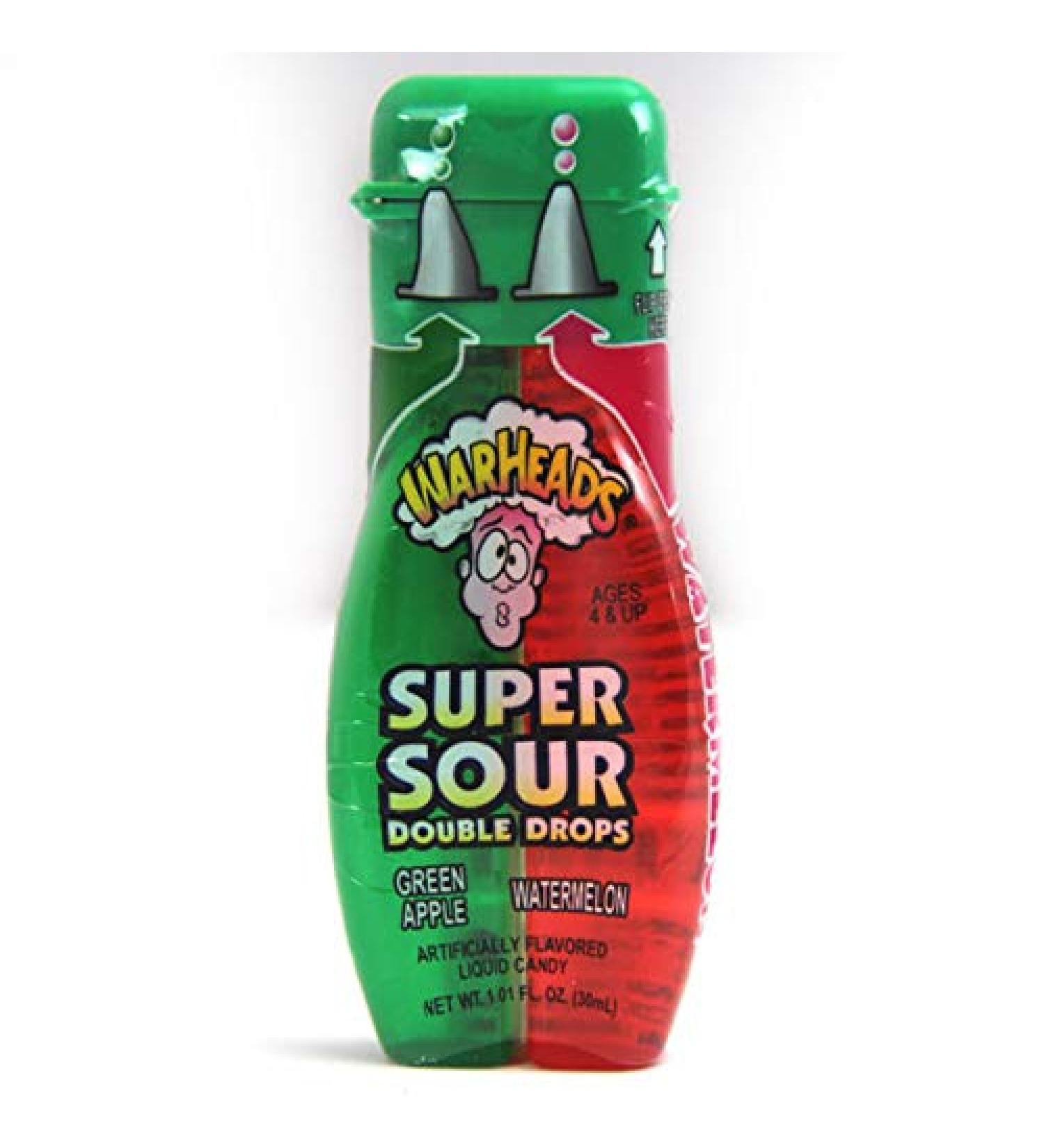 Warheads Double drop liquid bullets 28 g (pack of 24)