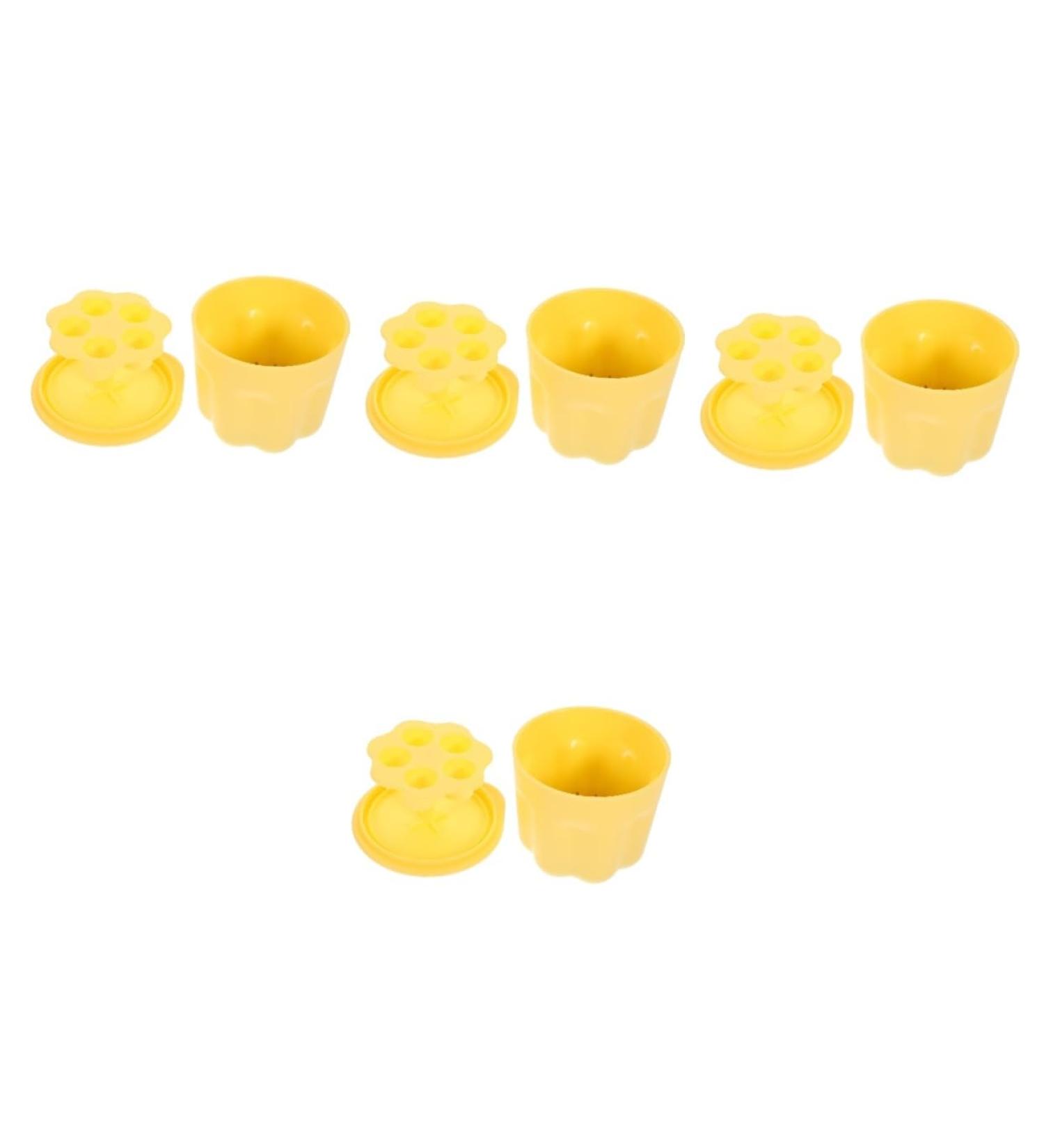 FRCOLOR 4 Sets Cleaning Bowl for Makeup Brush Cleaning Pad Cleaning Set for Makeup Brush Silicone Brush Cleaner Makeup Brush Also Washing PP Homemade Washing Bowl - Buy Online on GoSupps.com