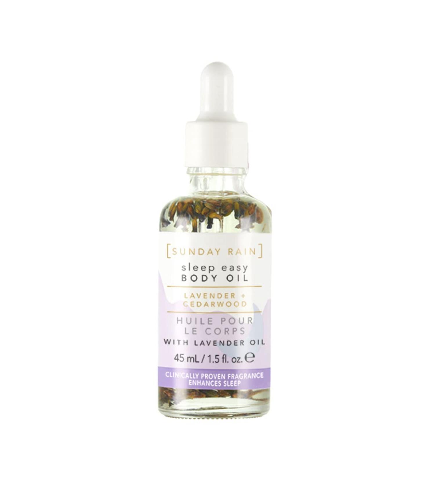 Sleep Easy Lavender Body Oil For All Over The Body Vegan and Cruelty-Free Lavender and Cedarwood 45ml Lavender & Cedarwood - Buy Online on GoSupps.com
