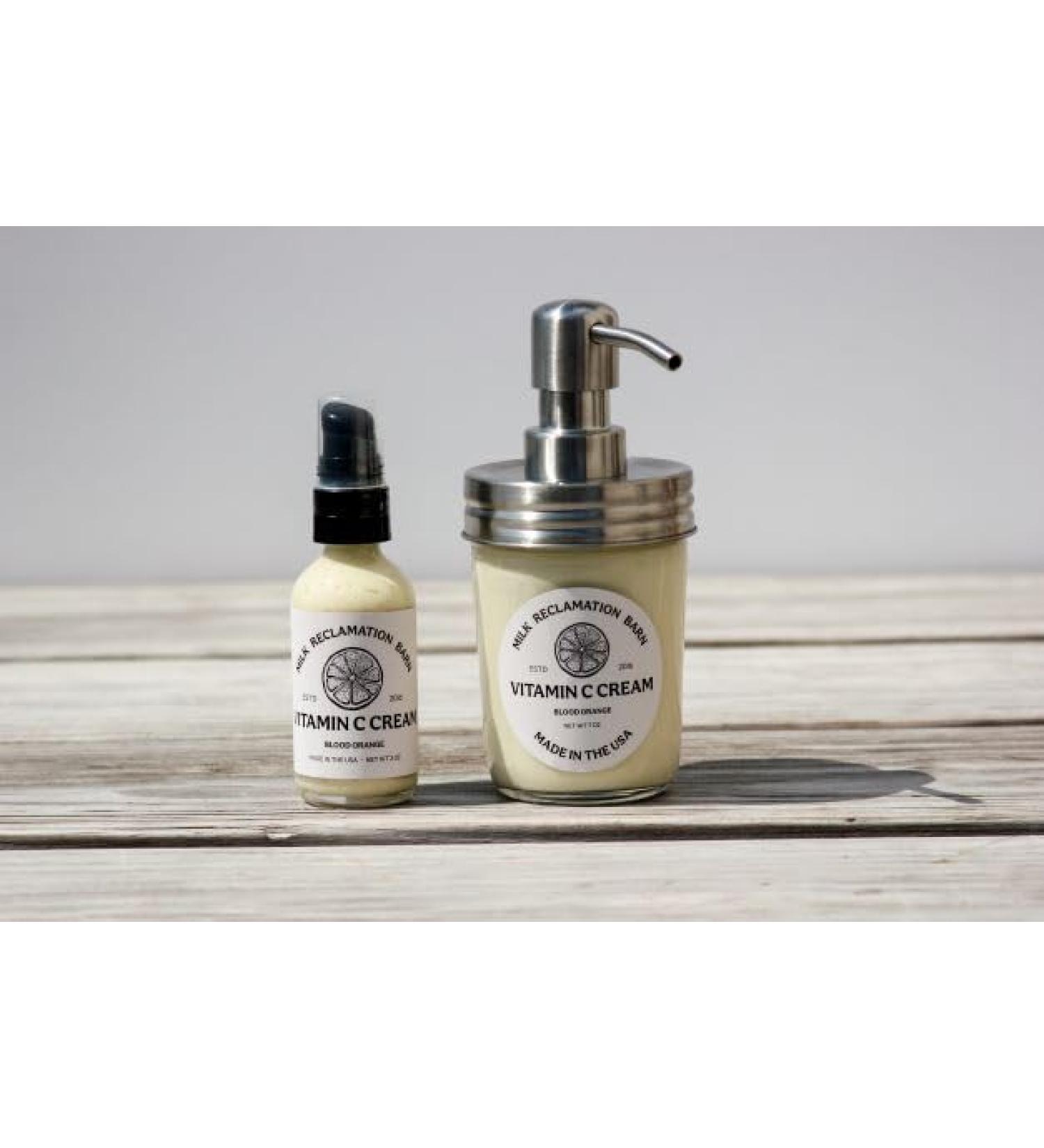 Vitamin C Travel Size Cream 2 Oz Skin Care Moisturizer