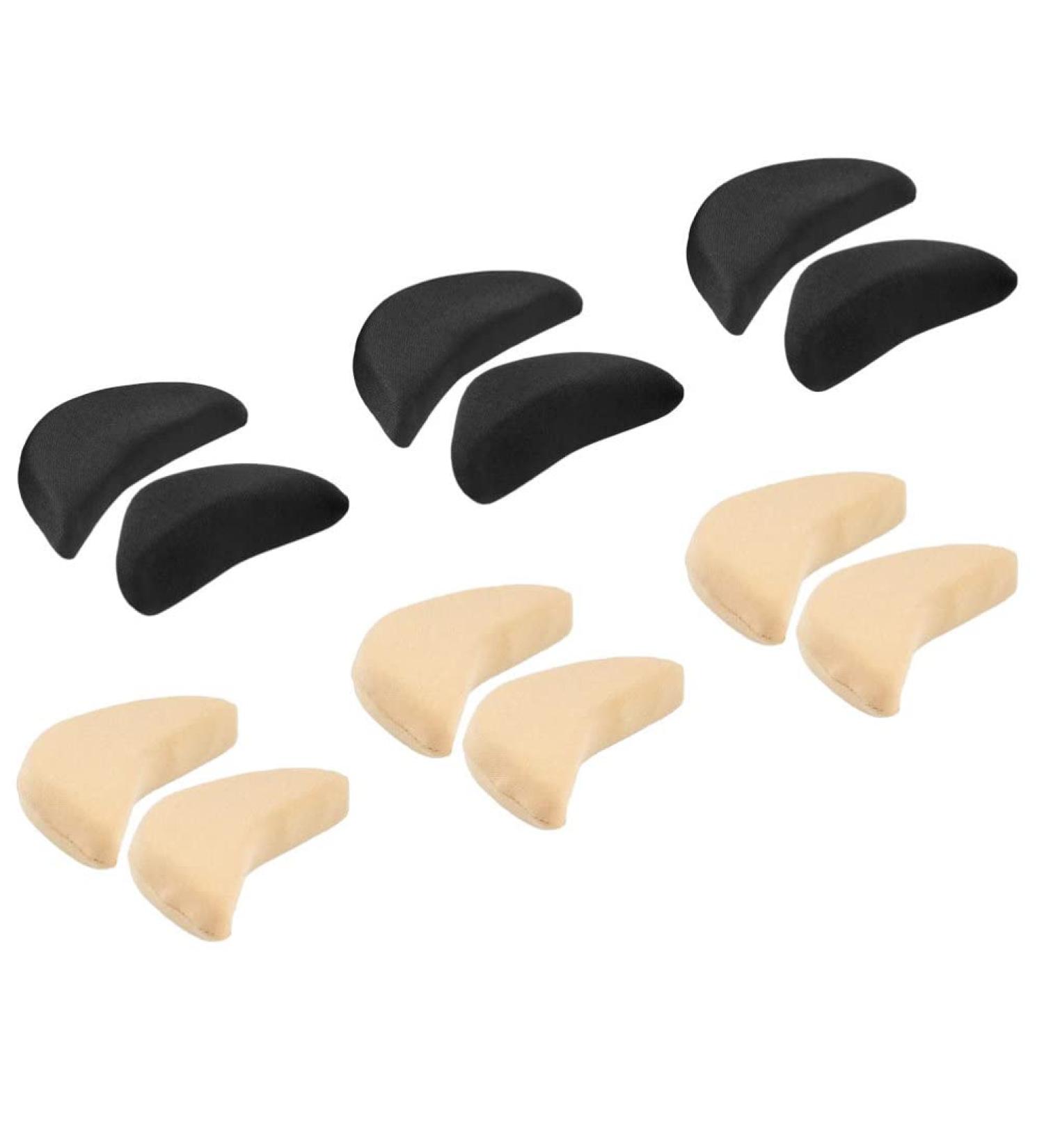 Buy 6 Pairs Sponge Toe Plug Shoe Inserts - Filler Pads for Too Big Shoes | Men's & Women's Toe Cushions & Heel Pads - International Shipping Available - Buy Online on GoSupps.com