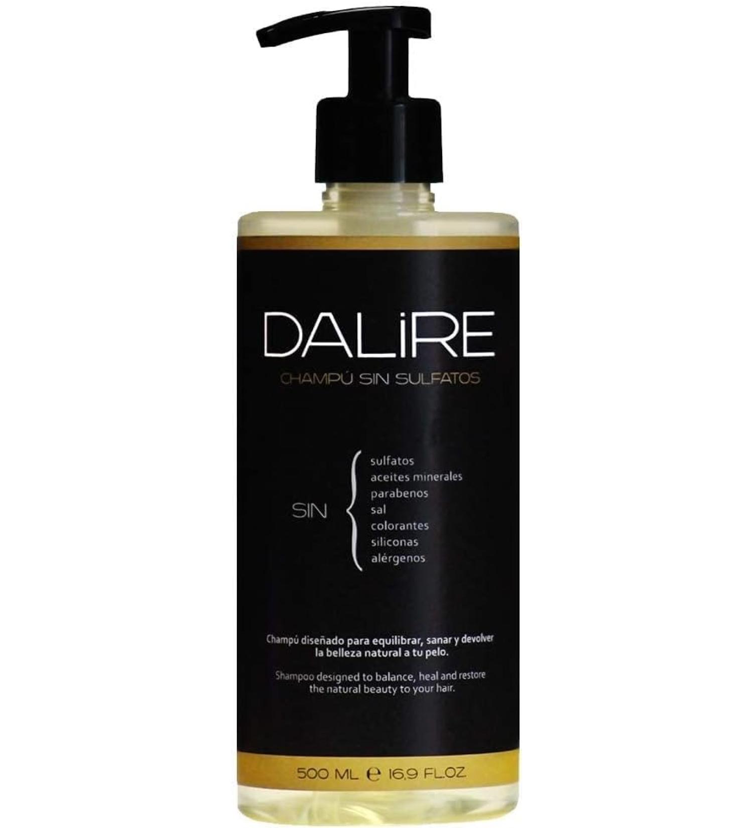 DALIRE CLASSIC BIO sulfate-free shampoo for oily hair keeps hair clean for several days with aloe vera and vitamin E - Buy Online on GoSupps.com