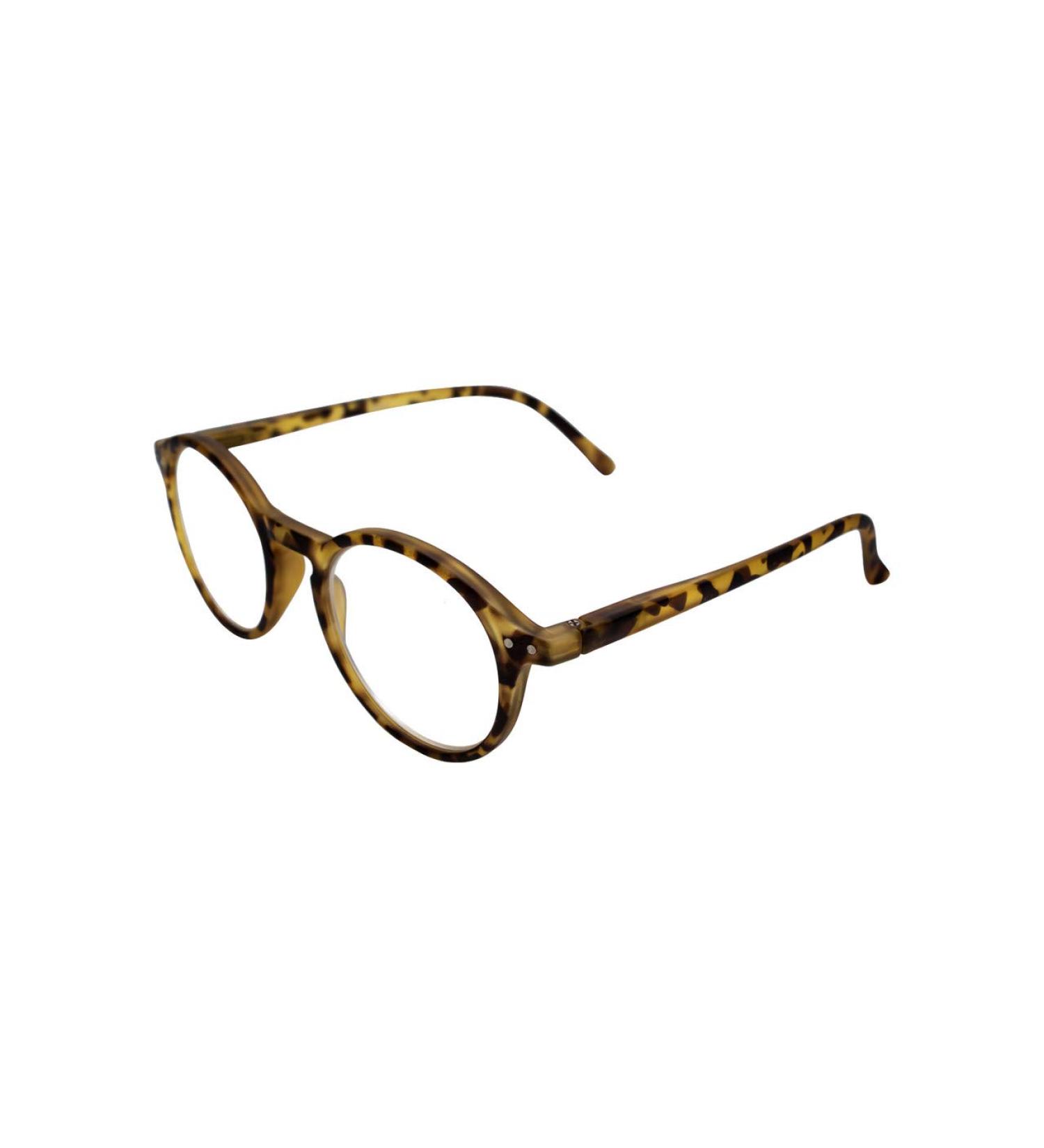 Calabria ZT-1662 Round Reading Glasses +3.00 | Tortoise Havana Brown | Trendy Vintage Eyewear for Men & Women - Buy Online on GoSupps.com