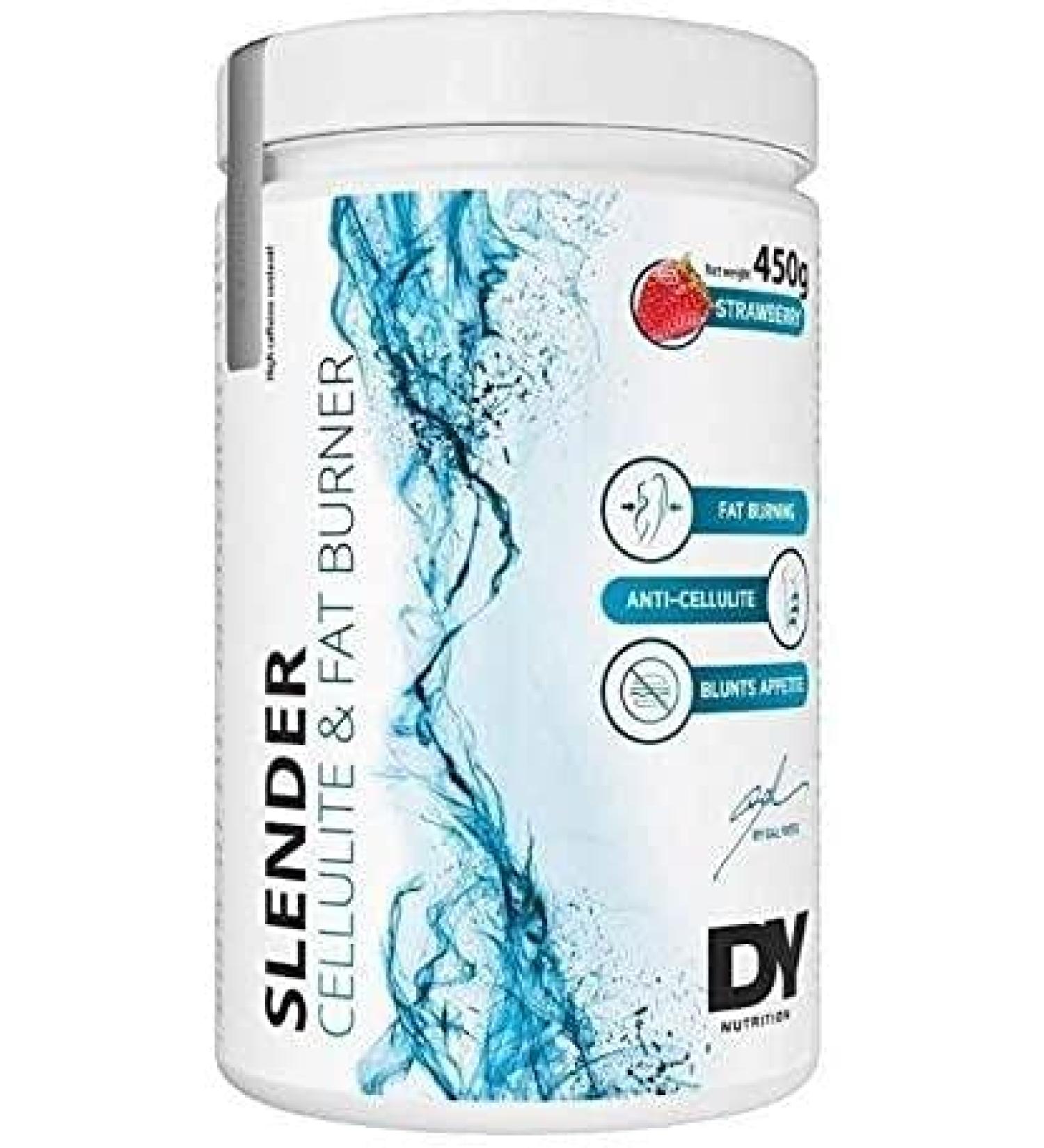 Dorian Yates Slender AntiCellulite Fat Burner Strawberry 450g