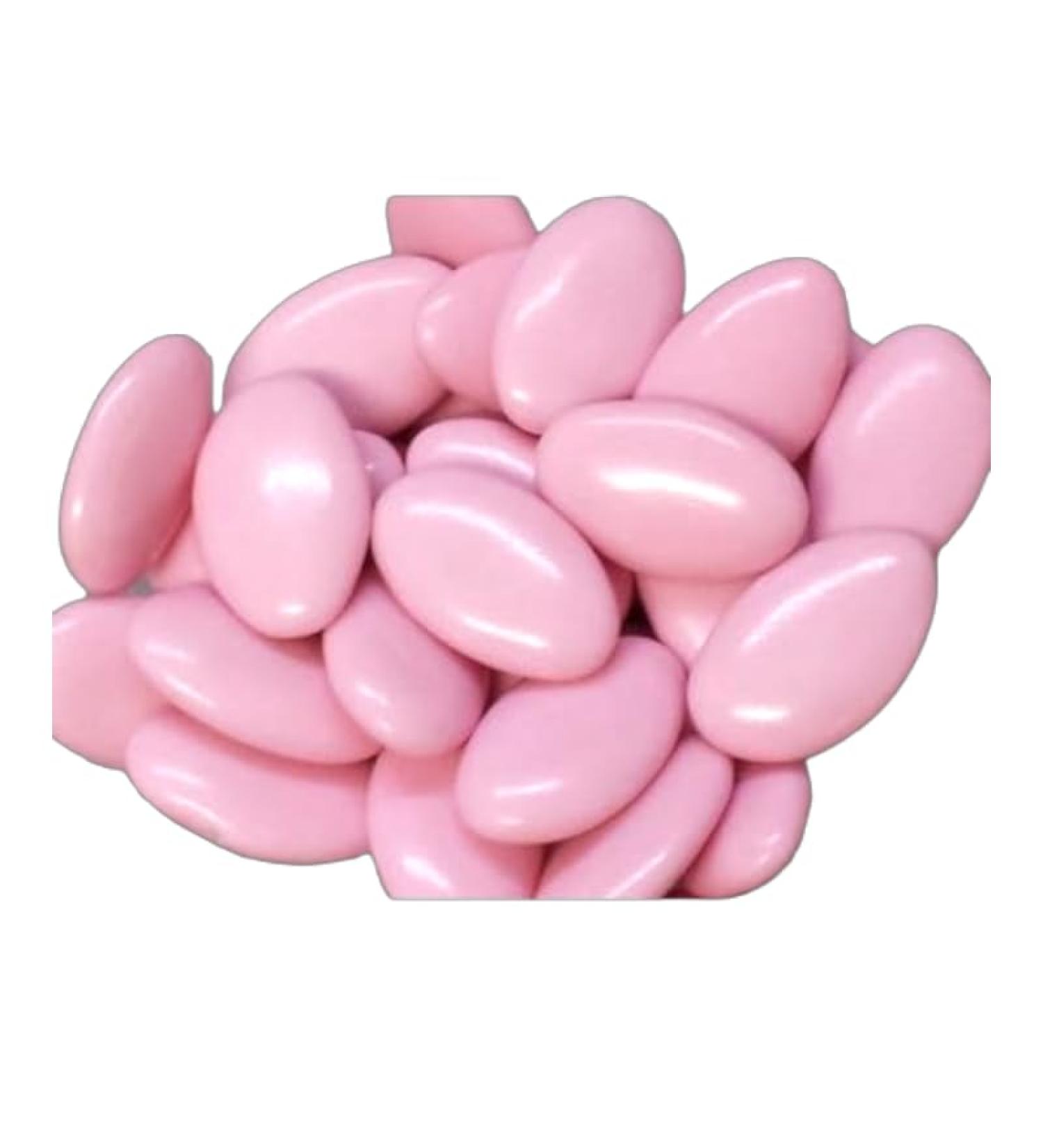 Sweet Box 1 kg Pale Pink with Almonds - Buy Online on GoSupps.com