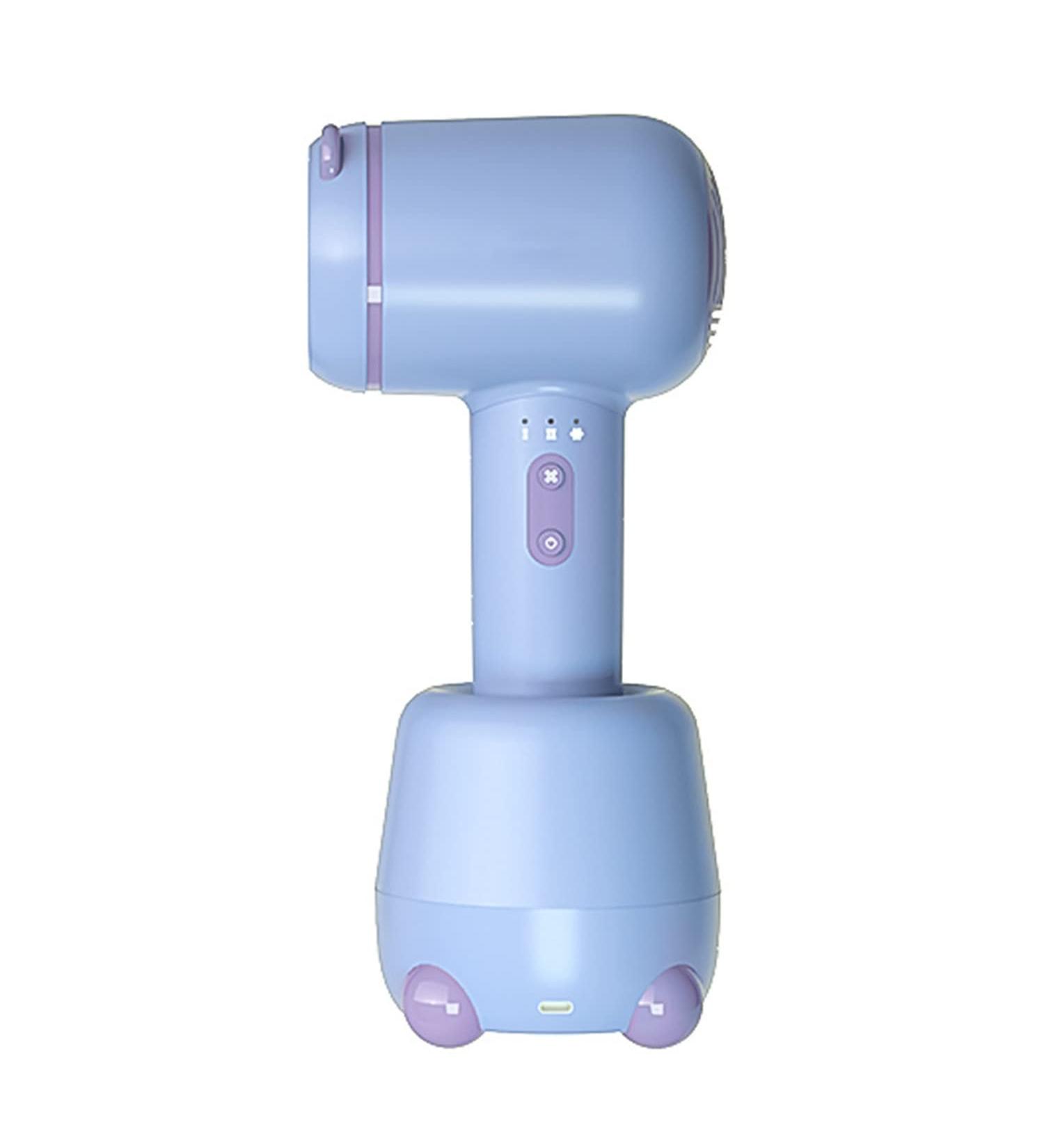 Cordless Hair Dryer Low-Heat USB Rechargeable Blow Dryer Professional Hair Blow Dryers w/3 Heat Settings for Women/s/Kids Ourdoor Camping Beaches Blue - Buy Online on GoSupps.com