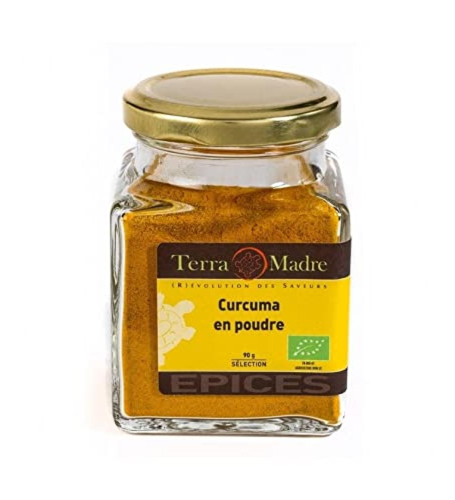 TERRA MADRE Organic Turmeric Powder (Big Pot) 90g - India (Large Pot)