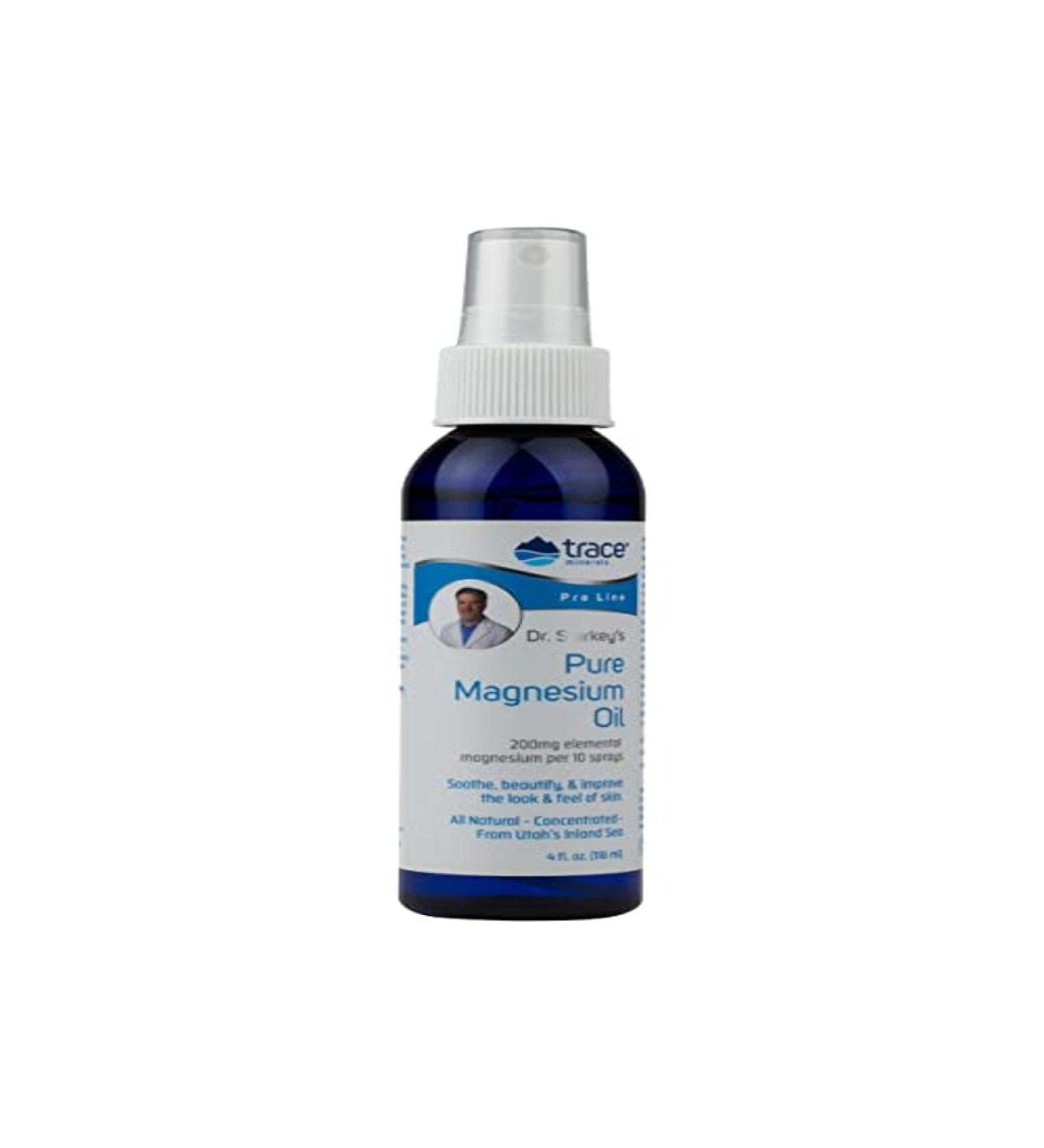 Dr. Starkey's Moisturizing Magnesium Oil by Trace Minerals - Topical Only - Skin Care - Moisturize - Great for Pregnant Women - Deficient - Great for Skin - Clean - No Contaminents - Deficiency - 4 oz