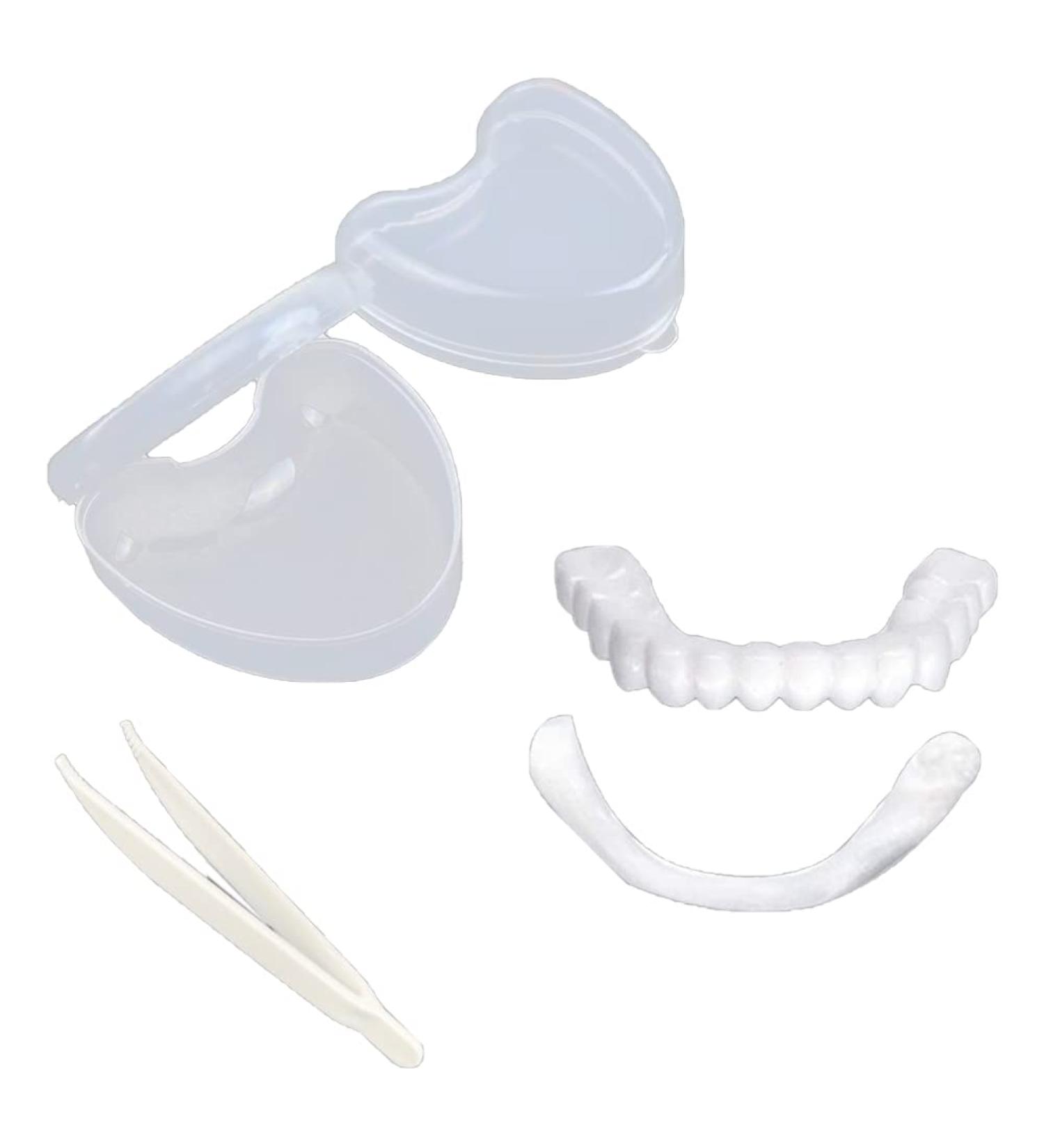 Instant Teeth Cosmetic Veneers | Snap-On Dentures for a Perfect Smile - Buy Online on GoSupps.com