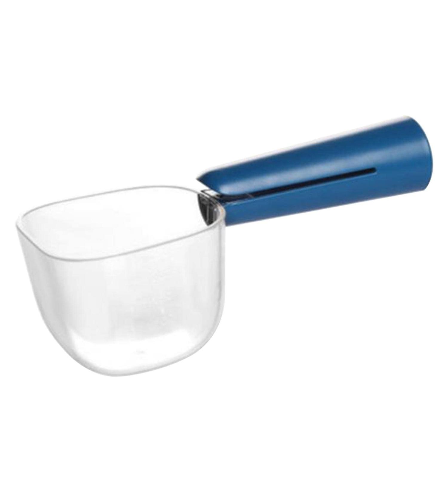 Teksome Pet Food Scoop Transparent Puppy Measuring Cups with Scale - Practical Dry Food Scoops for Dogs and Cats Feeding Supplies - Buy Online on GoSupps.com