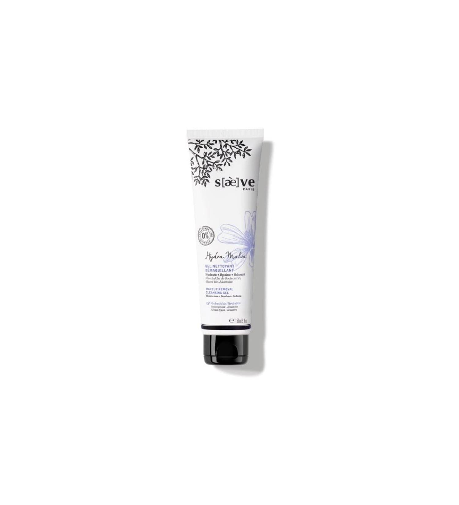 Saeve hydra malva cleansing gel make-up remover 150ml