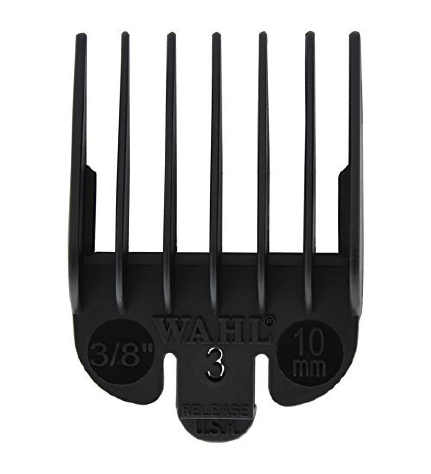 Wahl Professional 3 Guide Comb Attachment 38 (10.0mm) - 3134-001 | For Stylists and Barbers - Black - Buy Online on GoSupps.com