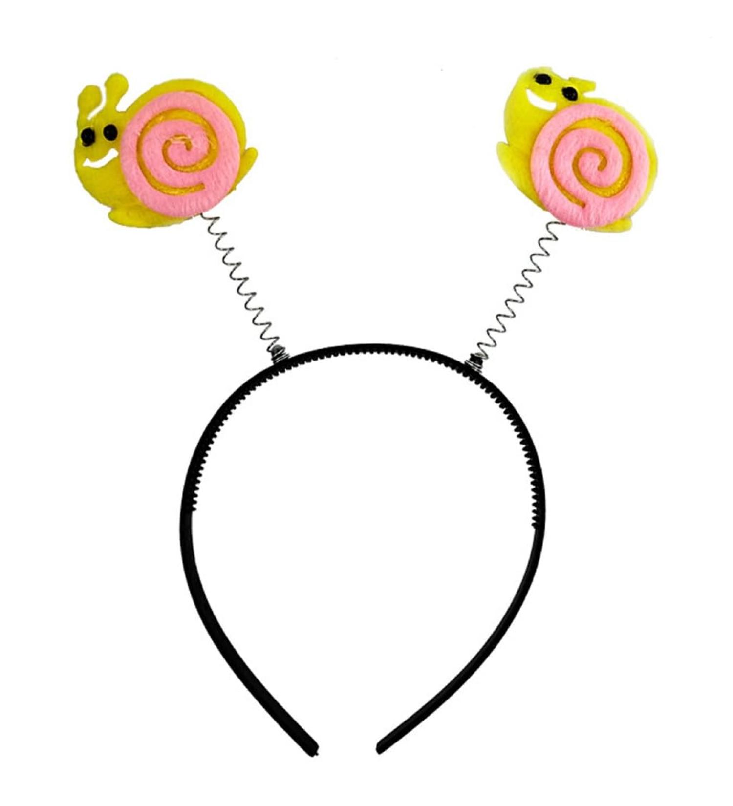 xbiez Festive Snail Headband for Party Decorations for Music Festivals Photo Booth Props for Girls Photography Pink - Buy Online on GoSupps.com