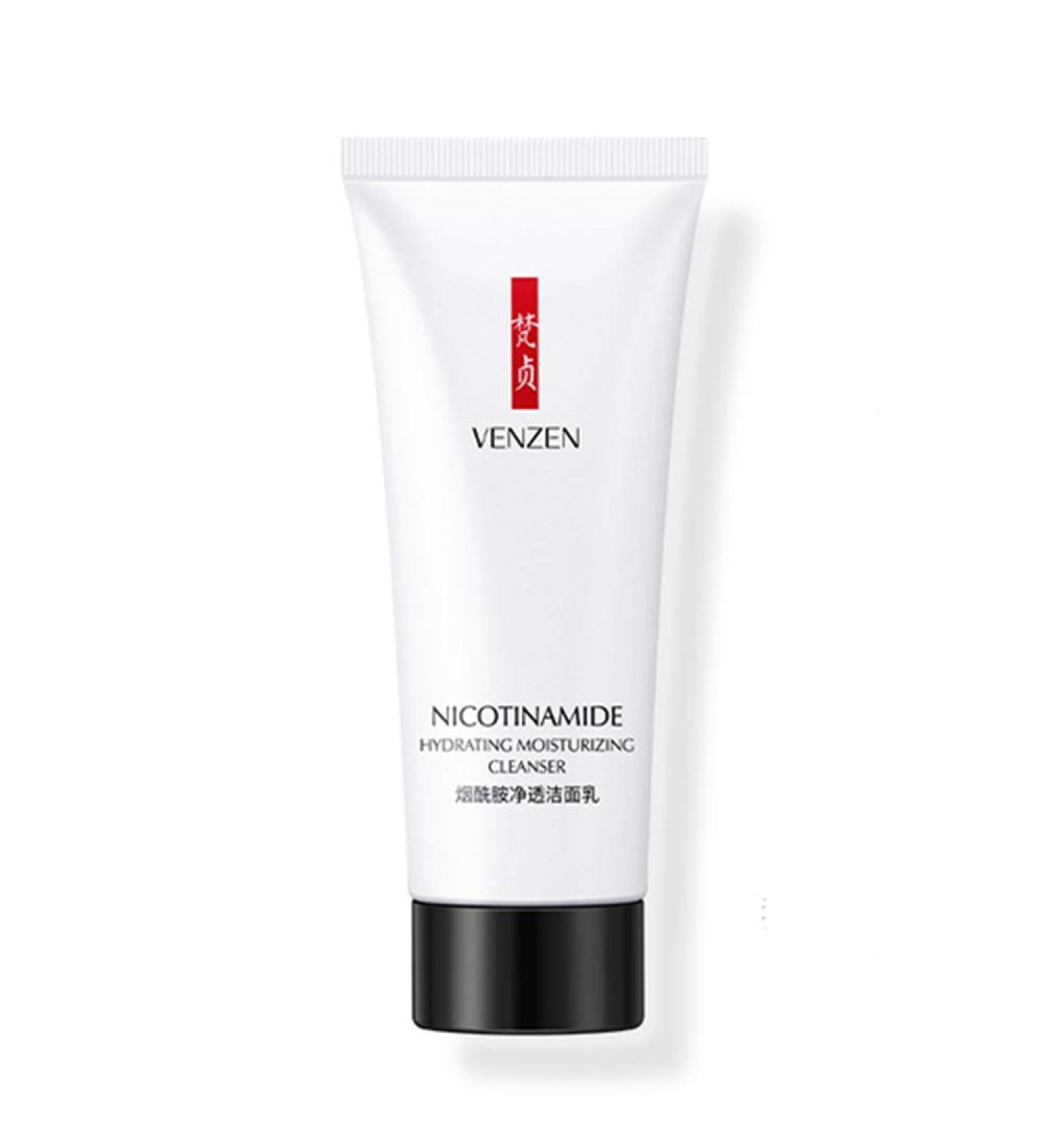 VENZEN Nicotinamide Hydrating Moisturizing Cleanser - Natural Essence Beauty Skin 80g | International Shipping - Buy Online on GoSupps.com