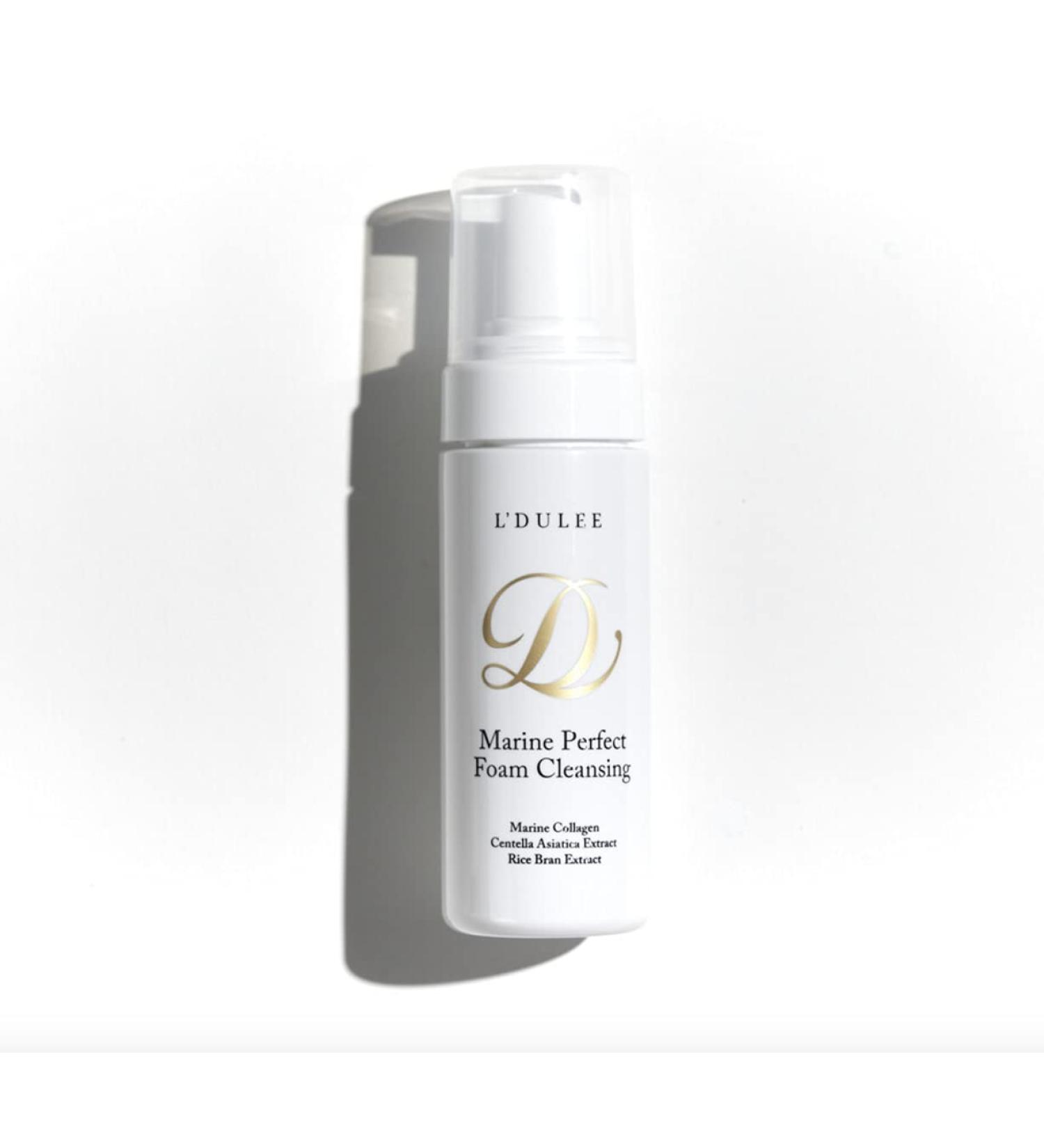 Dulee Marine Serum Mist & Perfect Foam Cleanser Moisturizing Makeup Remover for All Skin Types | Gentle Soft Foam for Dry Skin - Buy Online on GoSupps.com