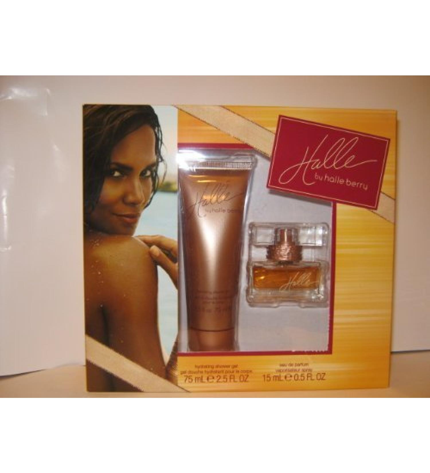 Halle By Halle Berry 2 Pc Gift Set - Hydrating Shower Gel 2.5 Fl Oz + Eau De Parfum Spray .5 Fl Oz (GREAT FOR MOTHERS DAY GIFTS)
