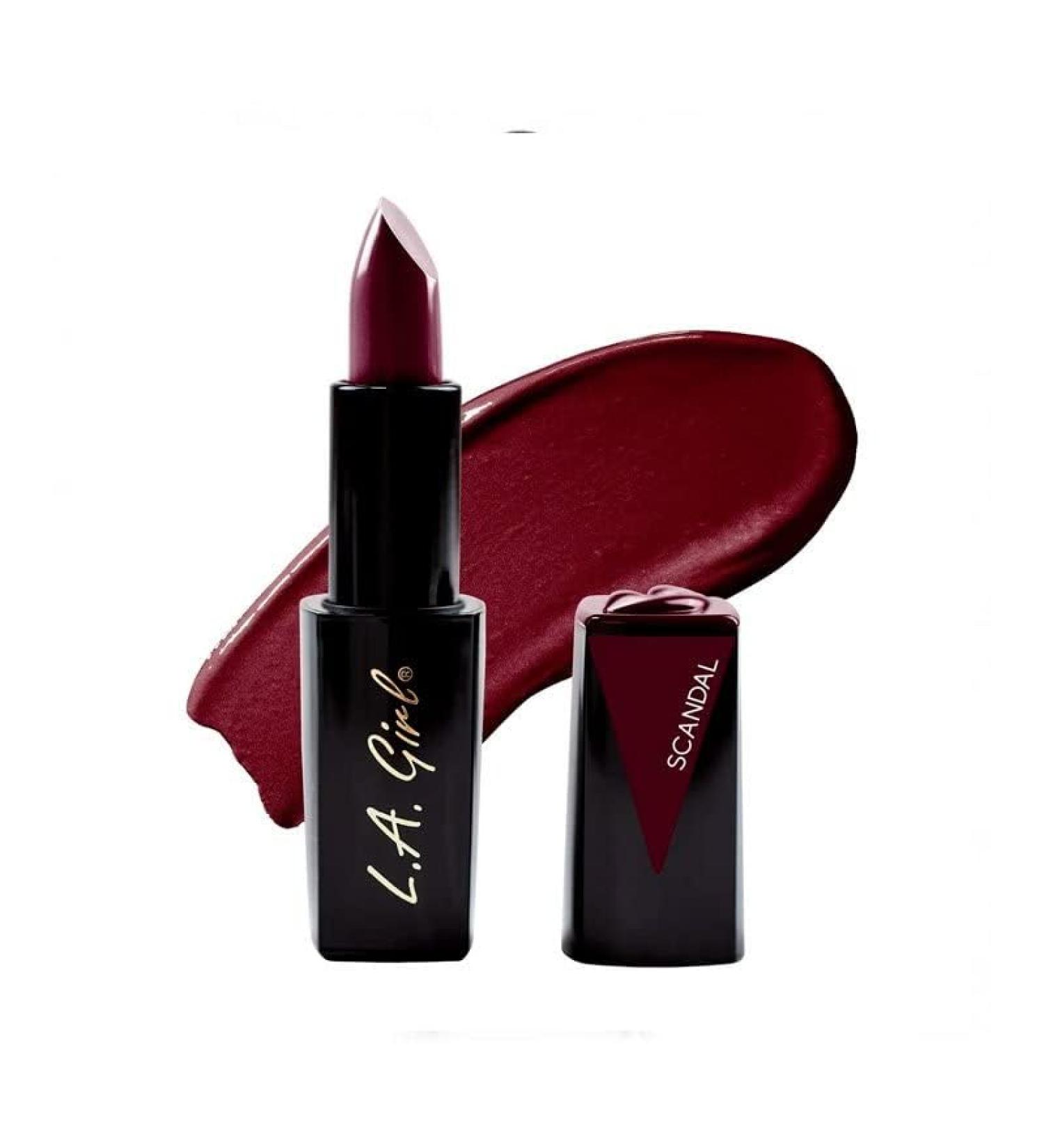L.A. Girl Lip Attraction Lipstick Scandal 0.11 oz - Long-Lasting Matte Formula - Buy Online on GoSupps.com