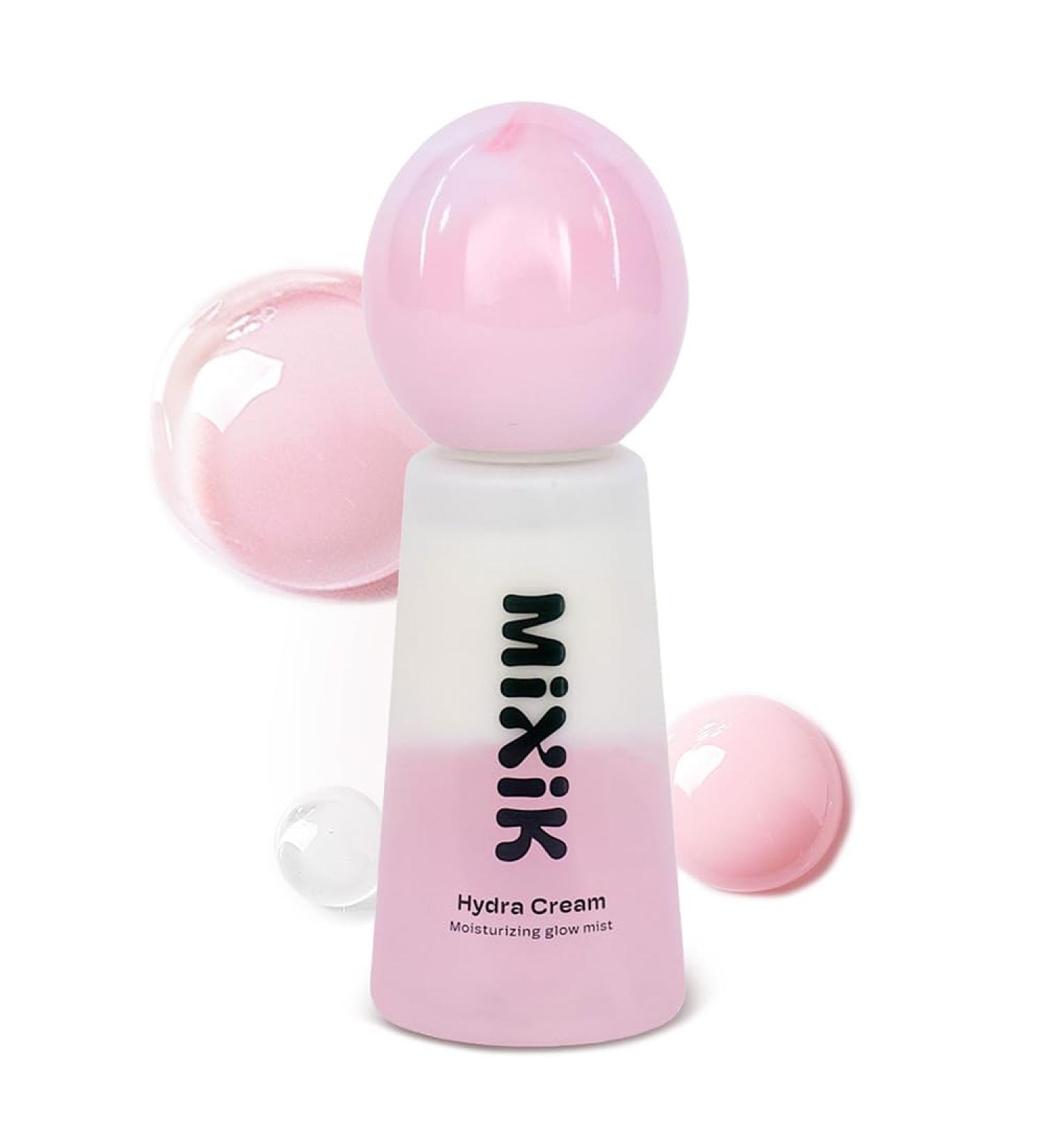 MIXIK Hydra Cream Moisturizing Face Mist Spray - Hydrating Face Mist Skincare Facial Hydrating Mist made of Plant Oil Rose Water Squalene Ceramide (80 ml (2.7 fl oz) Full Size) Full Size - Rose Scented 1 Count (Pack of 1) - Buy Online on GoSupps.com