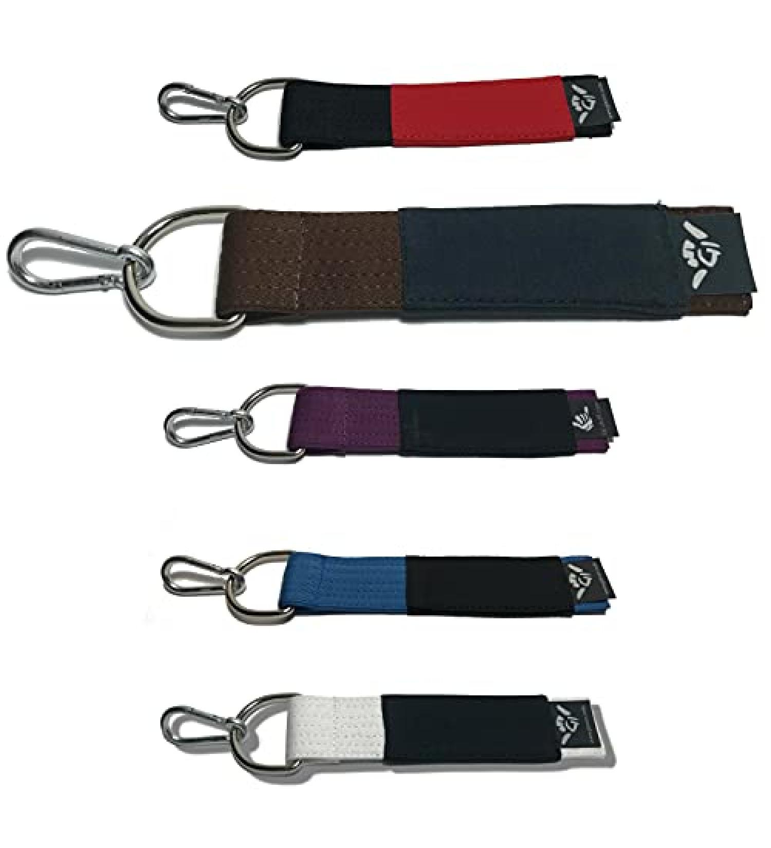 Gi Store Rocks! BJJ Brown Belt Keychain for Jiu Jitsu Backpack - Cotton with Carabiner - Buy Online on GoSupps.com
