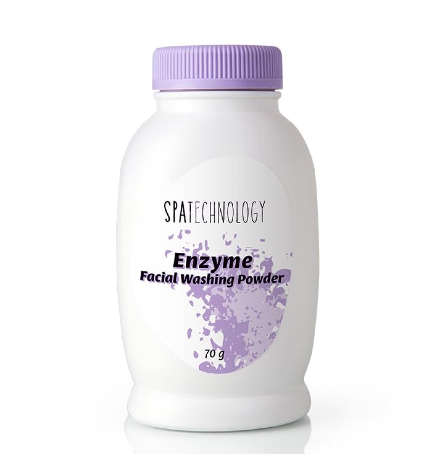 Spa Technology Spatechnology Enzymatic facial cleansing powder 70 g with papain and allantoin gentle peeling for all skin types deep cleansing of the pores - Buy Online on GoSupps.com