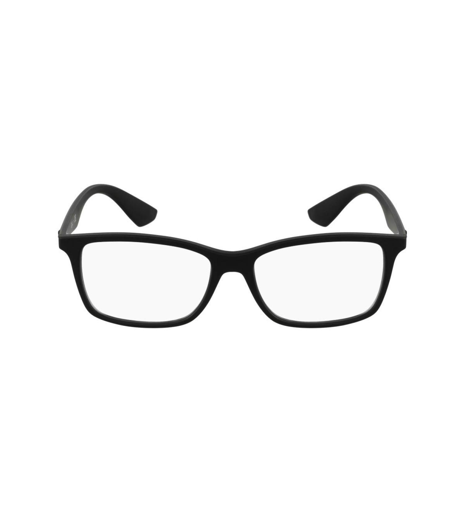 Ray-Ban Men's Transparent 54 Black (Matte Black)