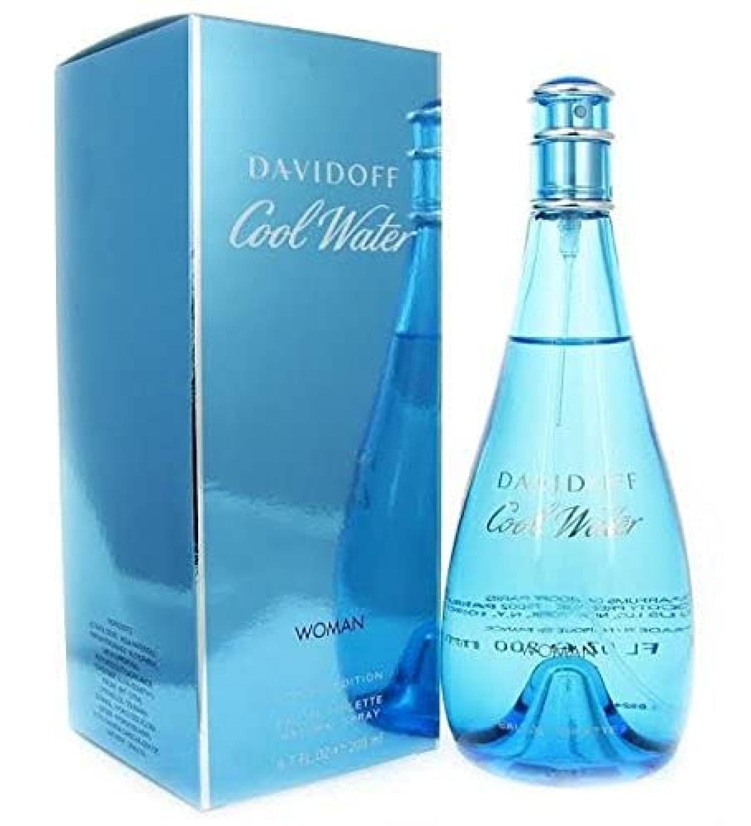Cool Water By Davidoff For Women Edt Spray 6.7 Oz