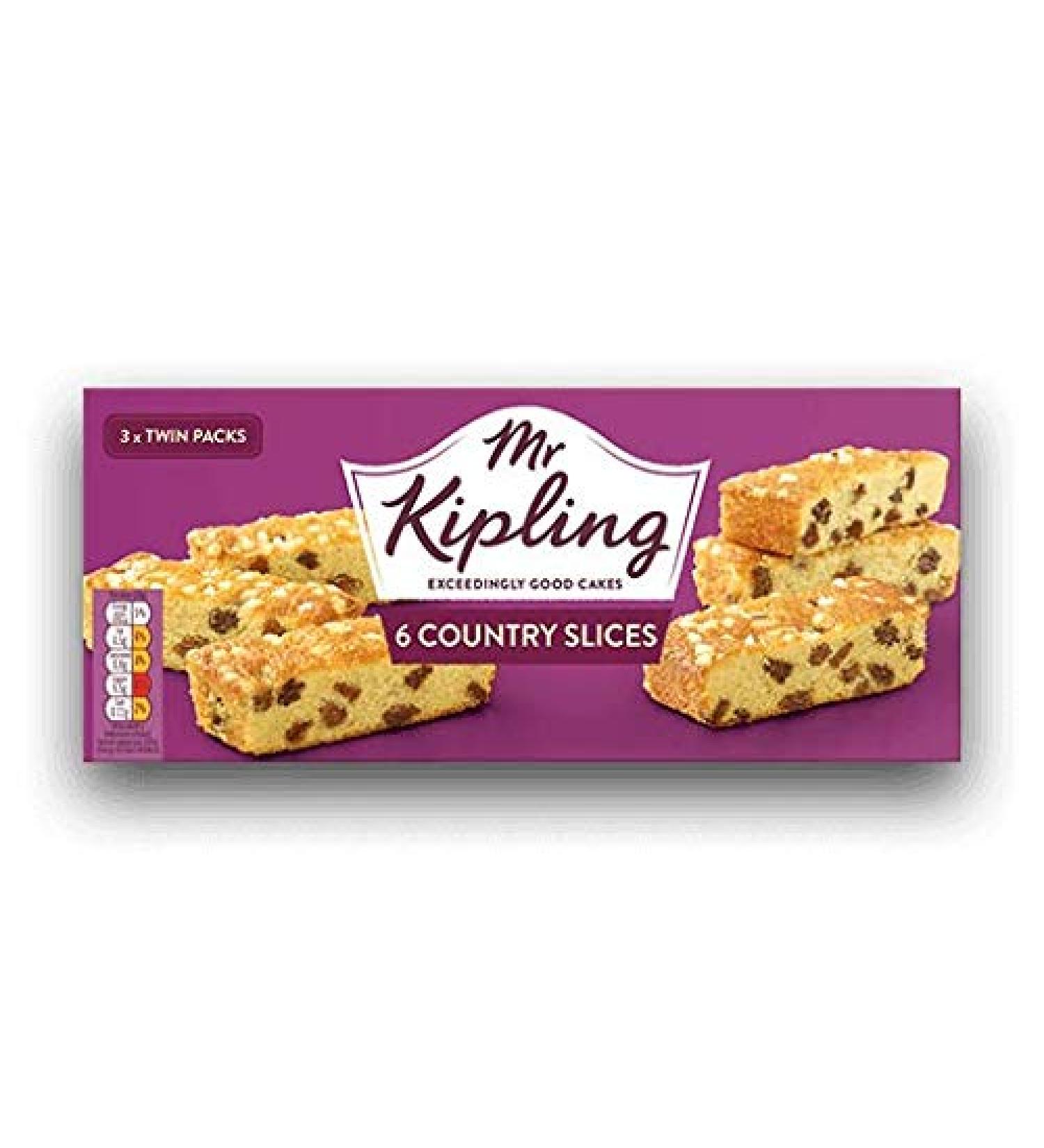 Mr Kipling Lot de 3 paquets de 6 tranches