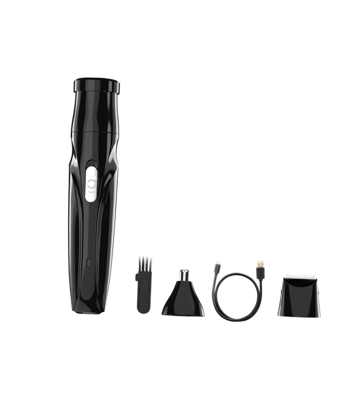 Buy Hemoton Rechargeable Nose Hair Trimmer - Low Noise Safe Metal Cleaner for Men & Women | Mini Razor Nose Hair Removal Tool - Buy Online on GoSupps.com