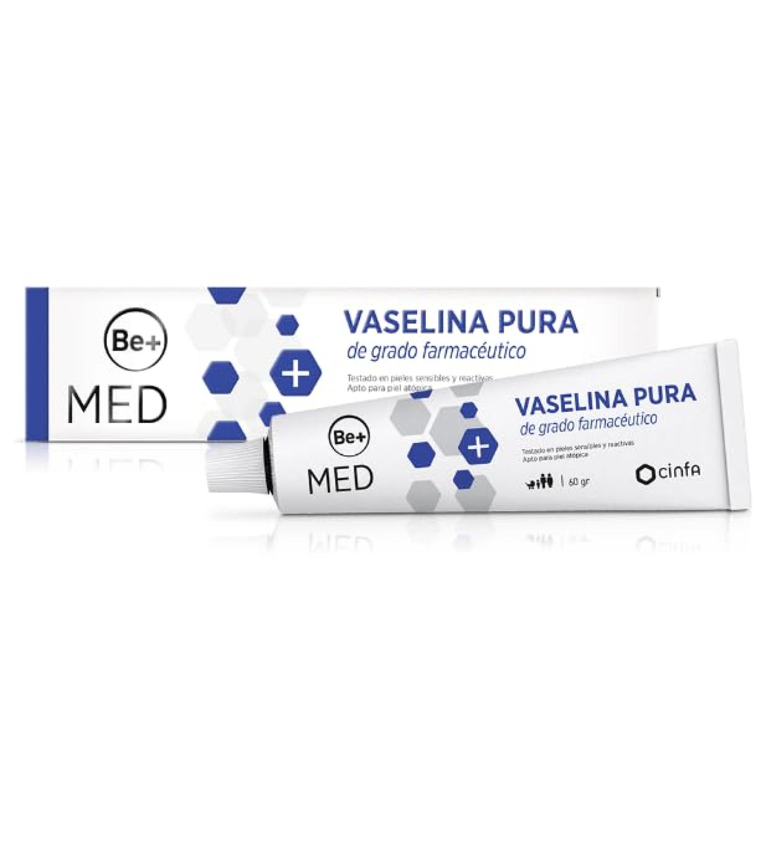 Pure Vaseline BE+ Med Tube 60g